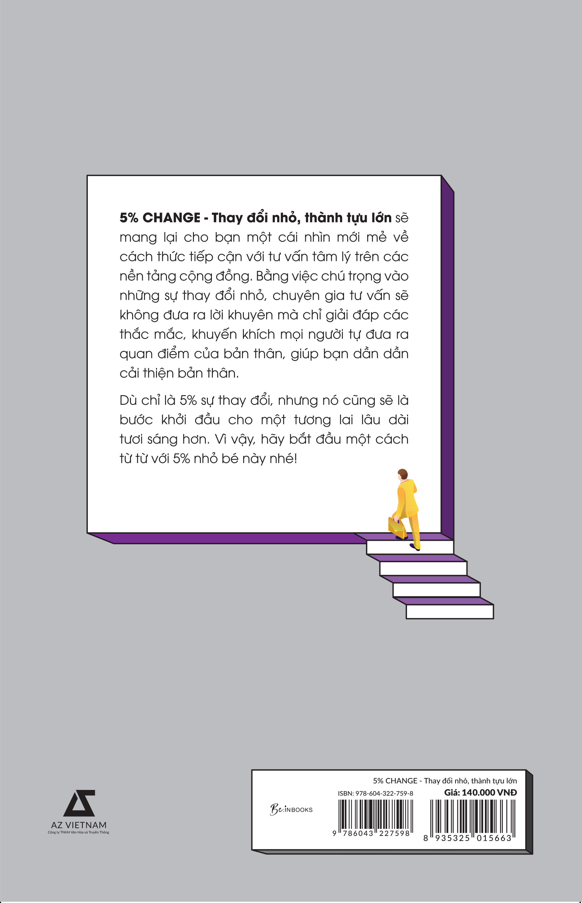 [Sách Đồng Giá 40K] 5% Change - Thay Đổi Nhỏ, Thành Tựu Lớn - Ảnh 3
