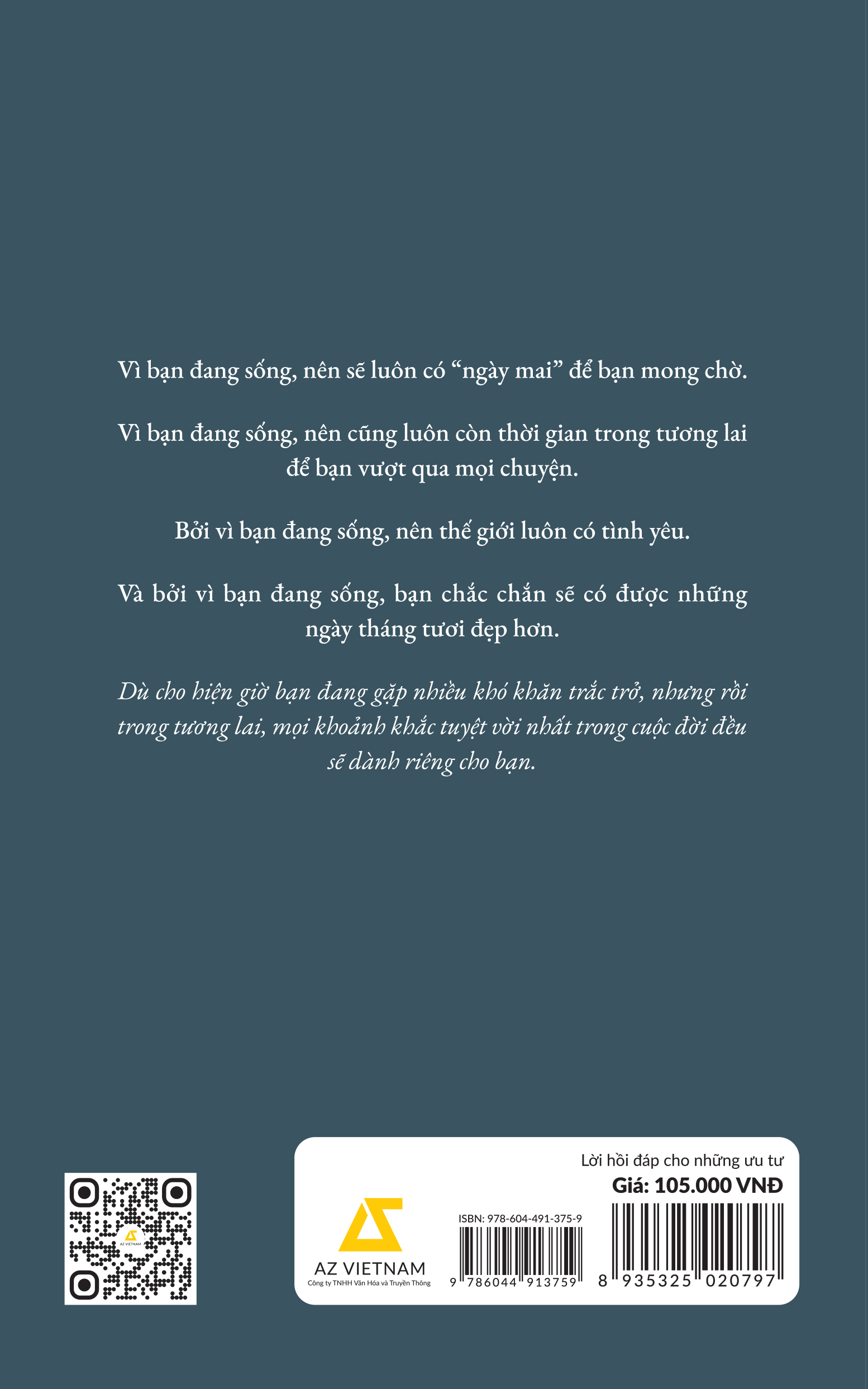 [Sách Đồng Giá 40K] Lời Hồi Đáp Cho Những Ưu Tư - Ảnh 3