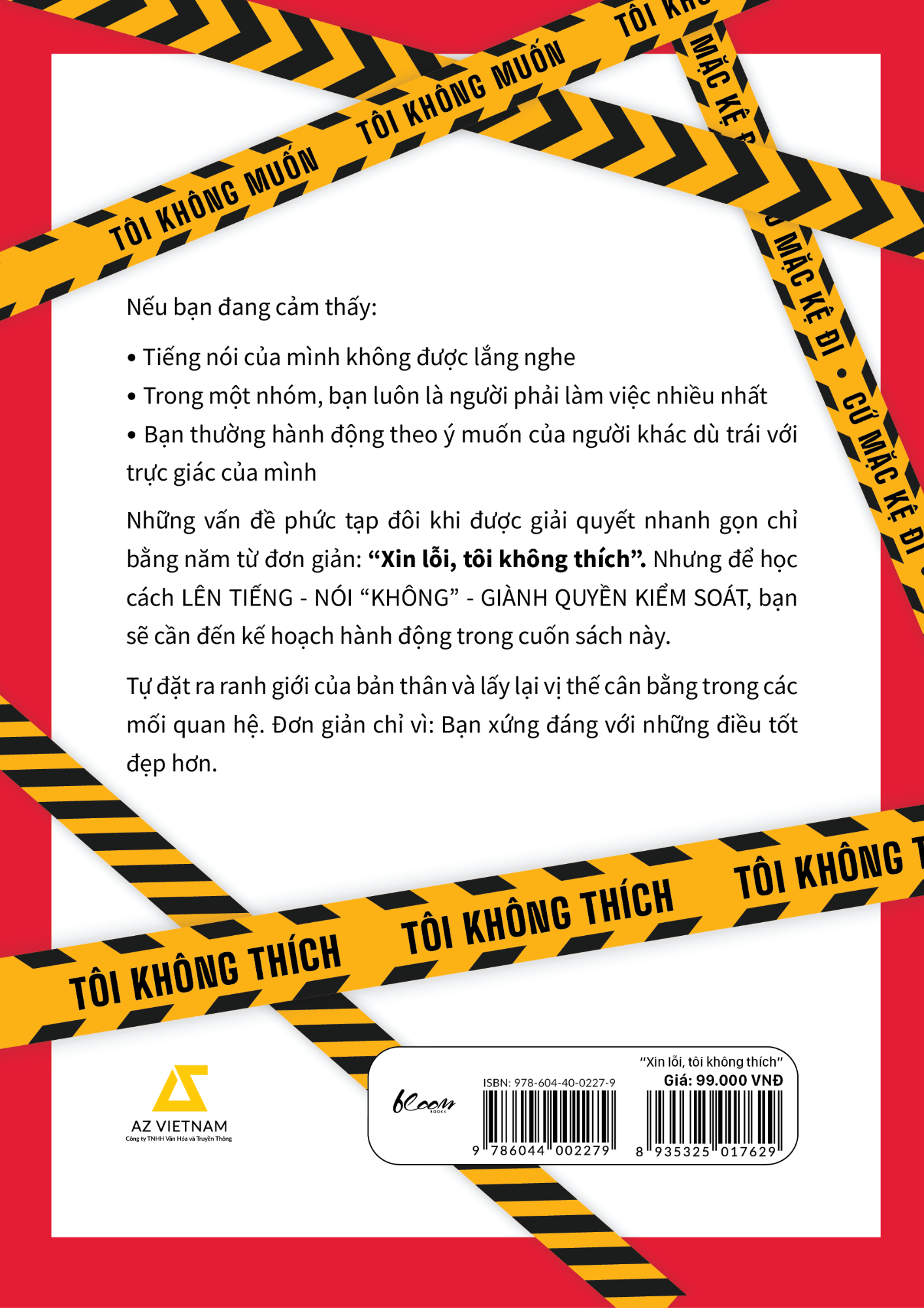 [Sách Đồng Giá 40K] “Xin Lỗi, Tôi Không Thích” - Đặt Ra Ranh Giới Cá Nhân Và Thoát Khỏi Mối Quan Hệ Độc Hại - Ảnh 3