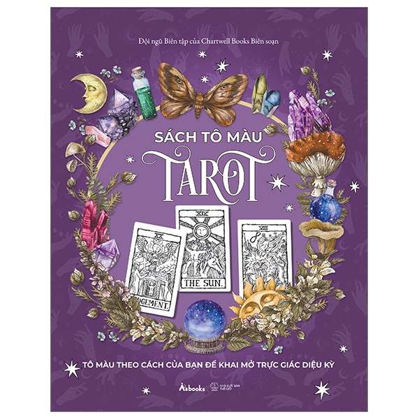 [Sách Đồng Giá 50K] Tô Màu Tarot - Tô Màu Theo Cách Của Bạn Để Khai Mở Trực Giác Diệu Kỳ
