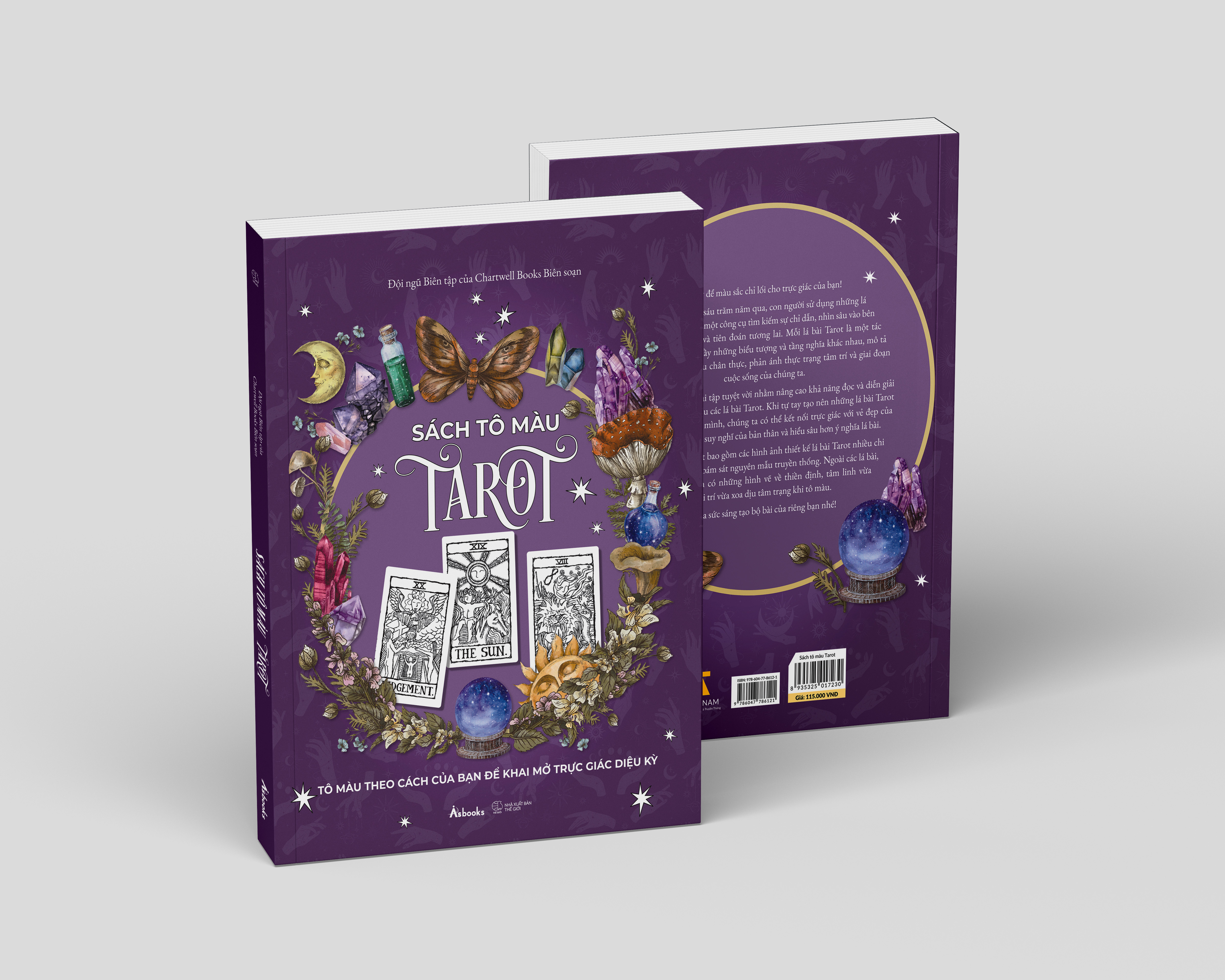 [Sách Đồng Giá 50K] Tô Màu Tarot - Tô Màu Theo Cách Của Bạn Để Khai Mở Trực Giác Diệu Kỳ - Ảnh 3