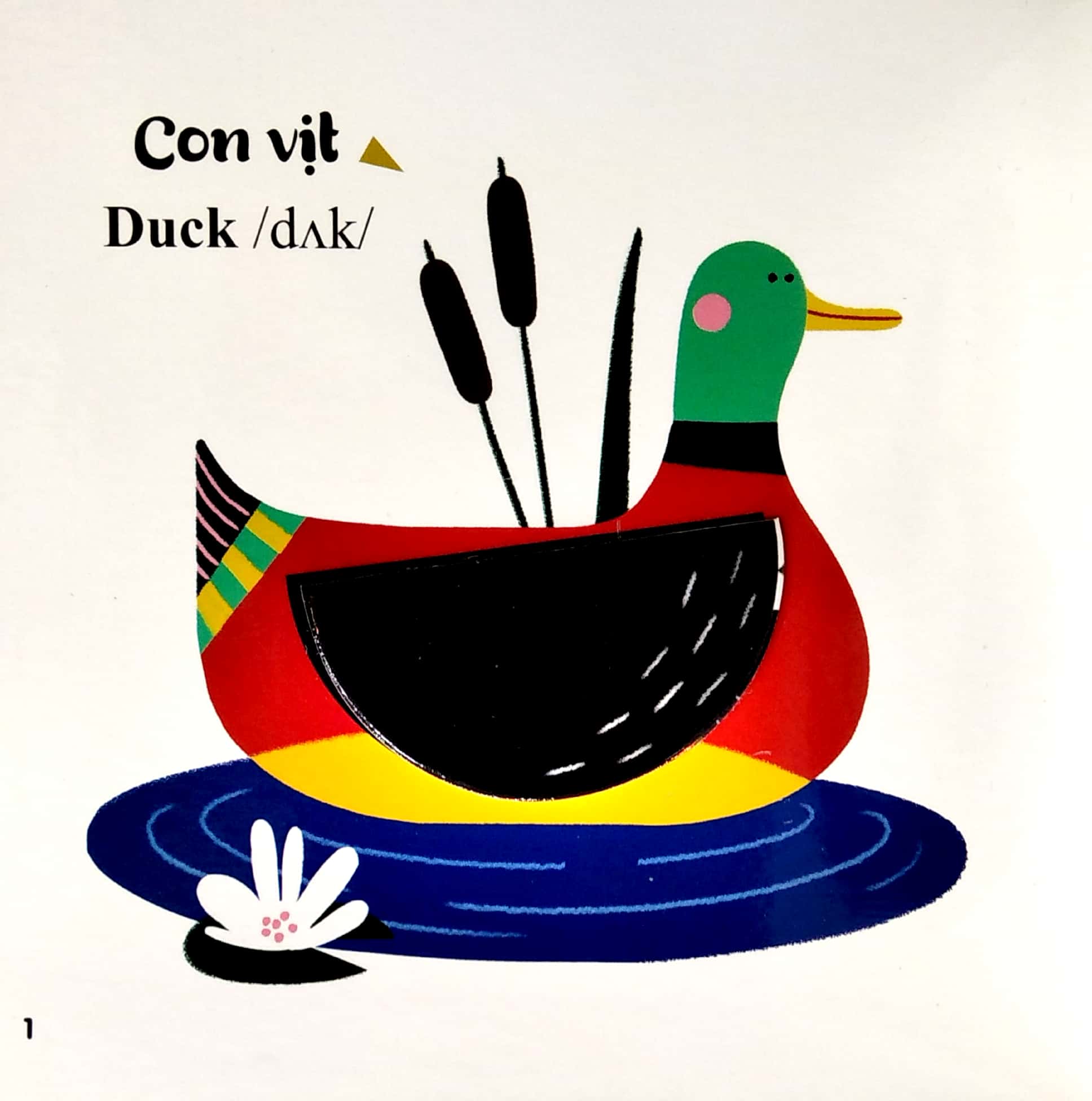 sách đục trổ thông minh - những từ vựng đầu đời của bé - my first words - động vật nông trại - farm animals - Ảnh 3