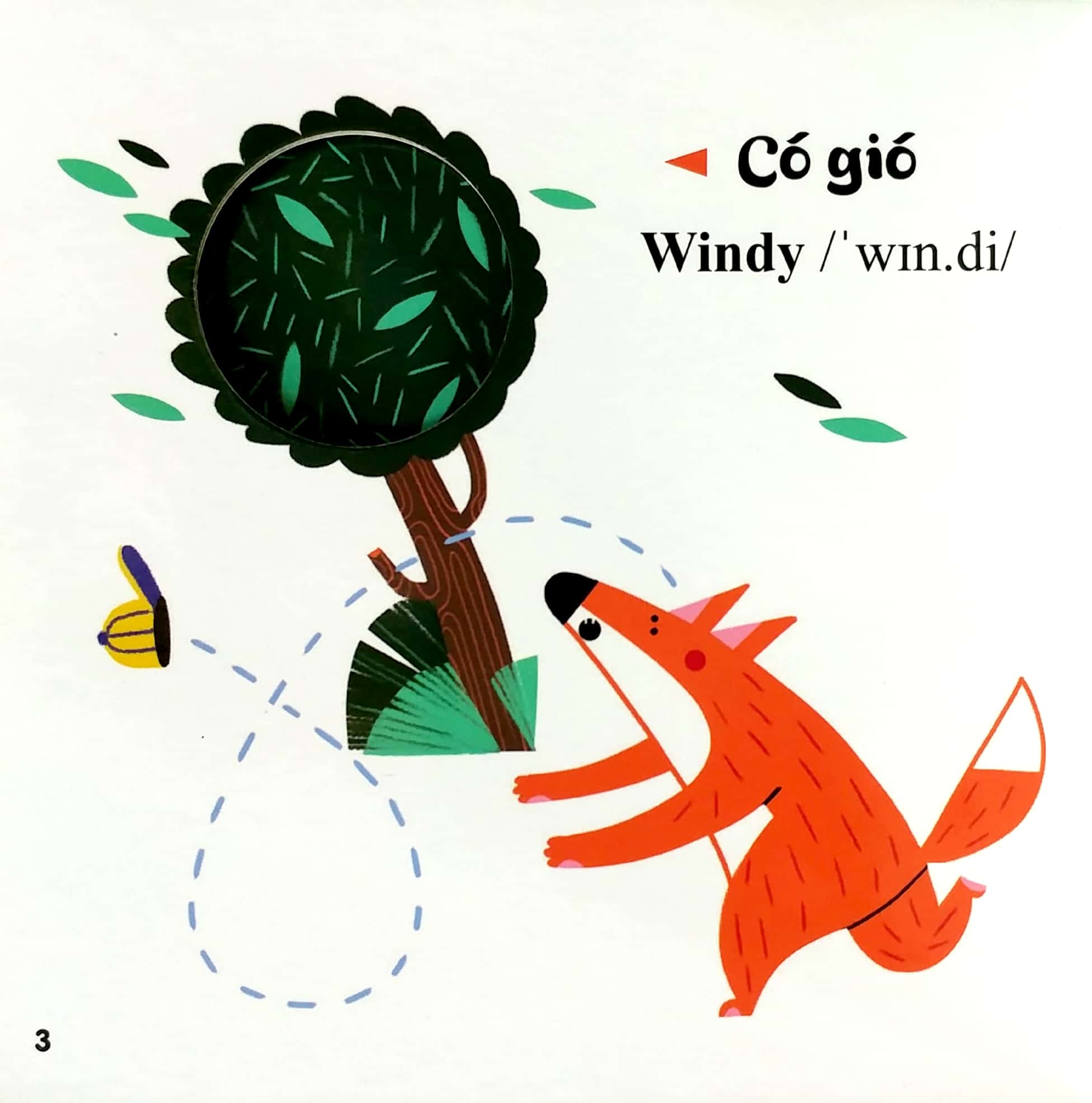 sách đục trổ thông minh - những từ vựng đầu đời của bé - my first words - thời tiết - weather - Ảnh 5