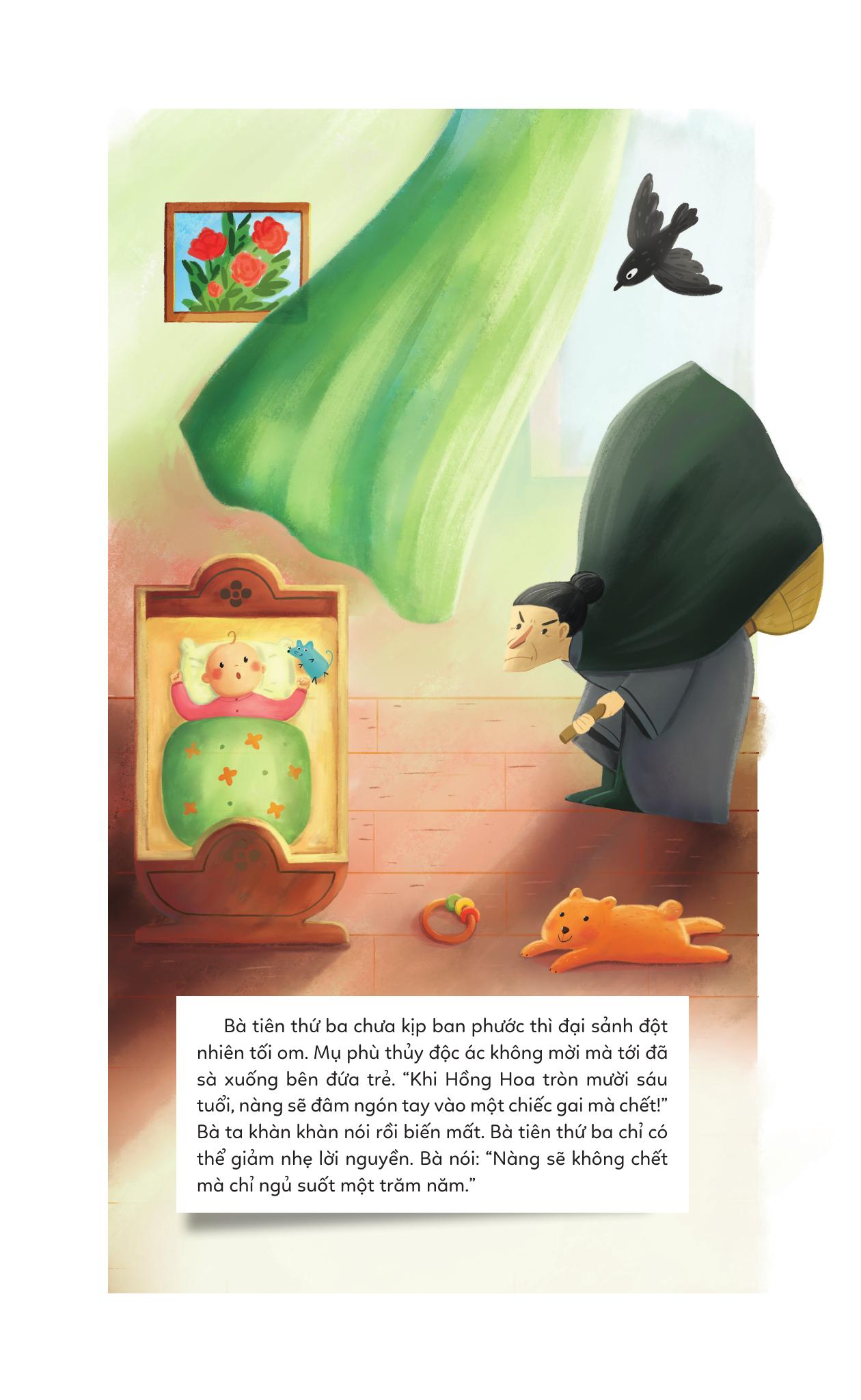 Sach Dung Hinh 3D - Nhung Cau Chuyen Co Tich Hay Nhat - Nguoi Dep Ngu Trong Rung - Bia Cung - Ảnh 4