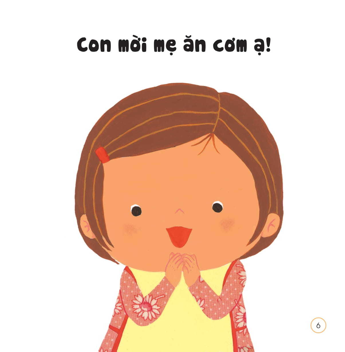 sách ehon - chiếc miệng xinh, nói lời đẹp - khi ở nhà - Ảnh 7