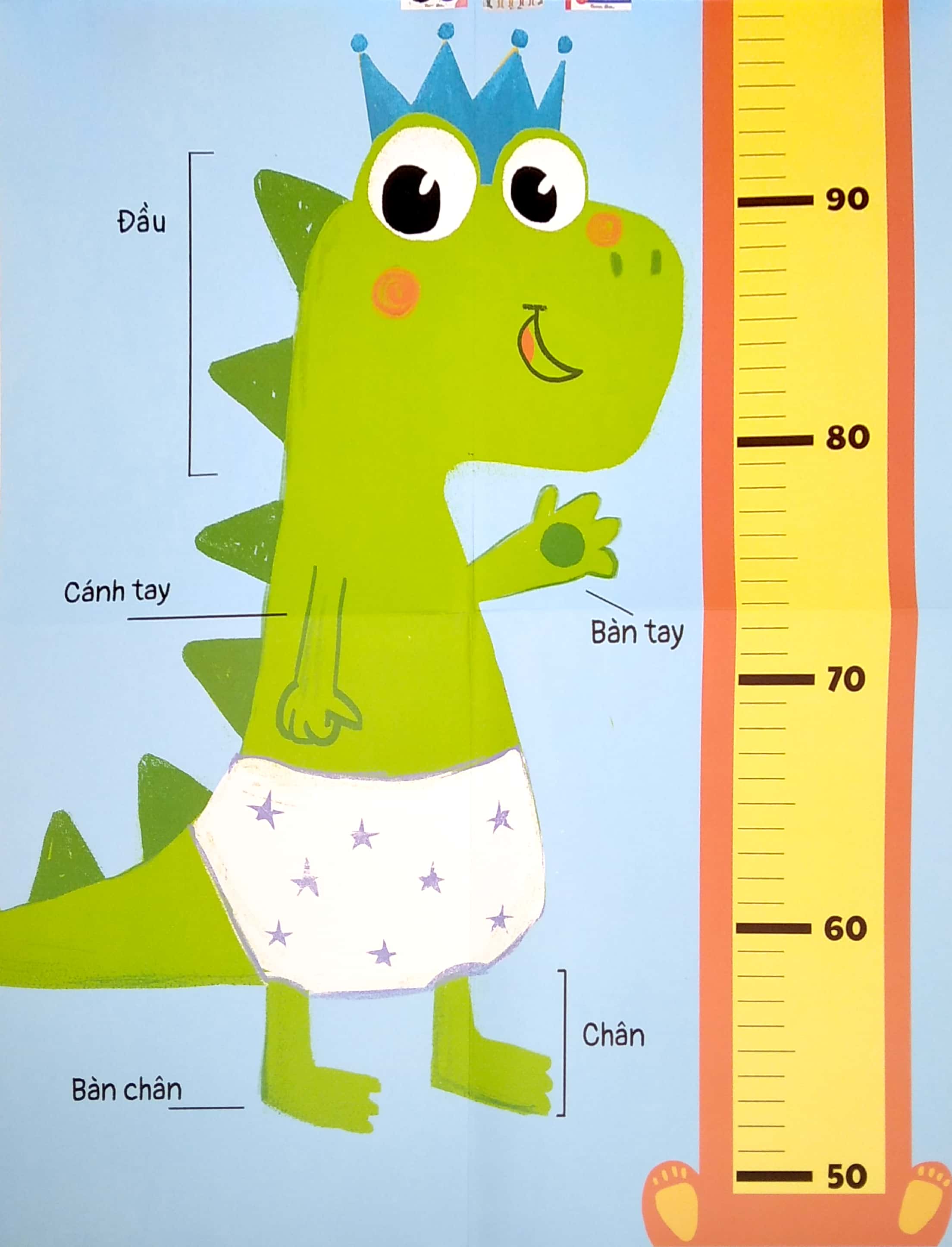 sách ehon - khủng long nhỏ - cái bô bỏ bỉm, bỏ bỉm! (hộp sách + puzzle + thước đo chiều cao) - Ảnh 10