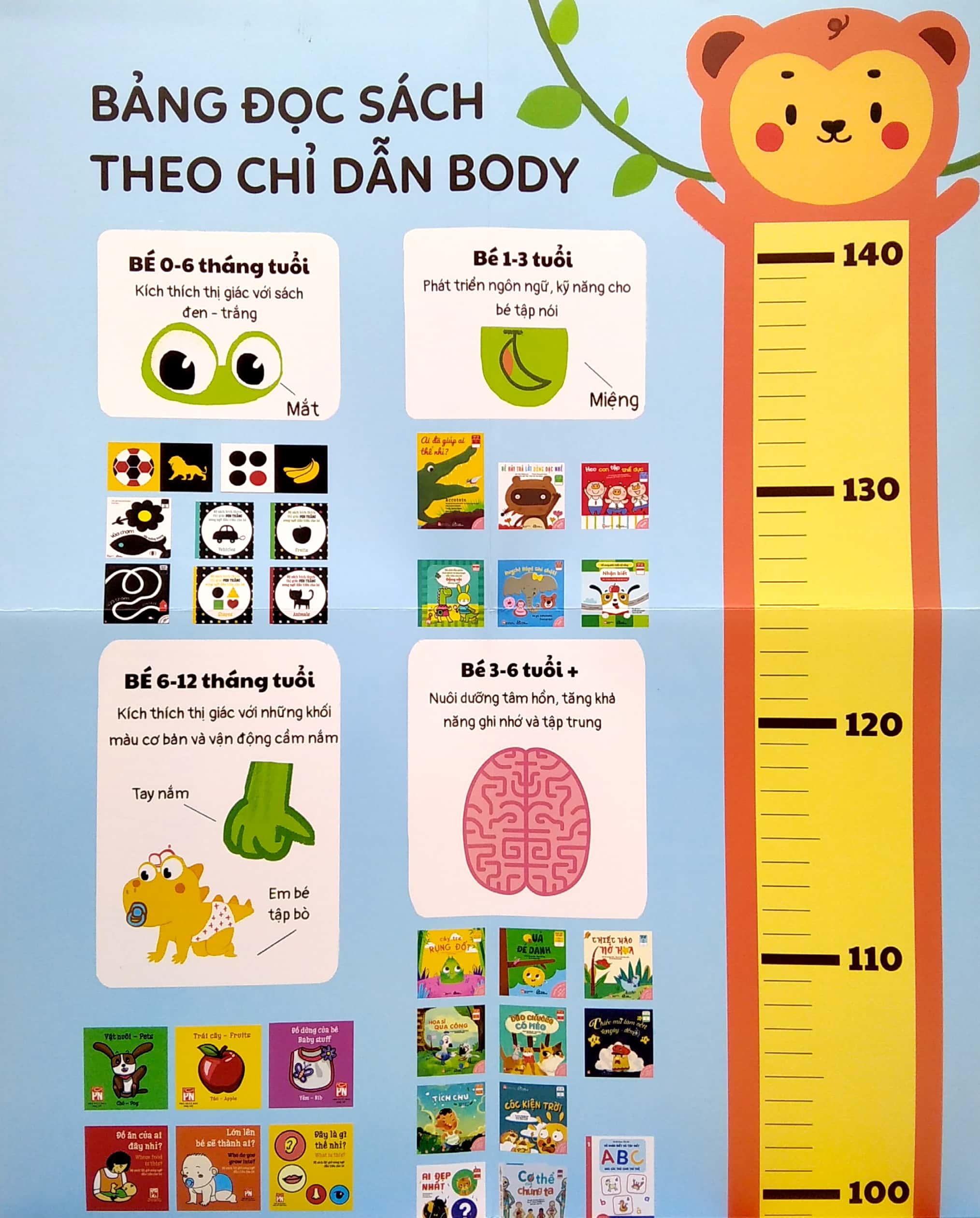 sách ehon - khủng long nhỏ - cái bô bỏ bỉm, bỏ bỉm! (hộp sách + puzzle + thước đo chiều cao) - Ảnh 9