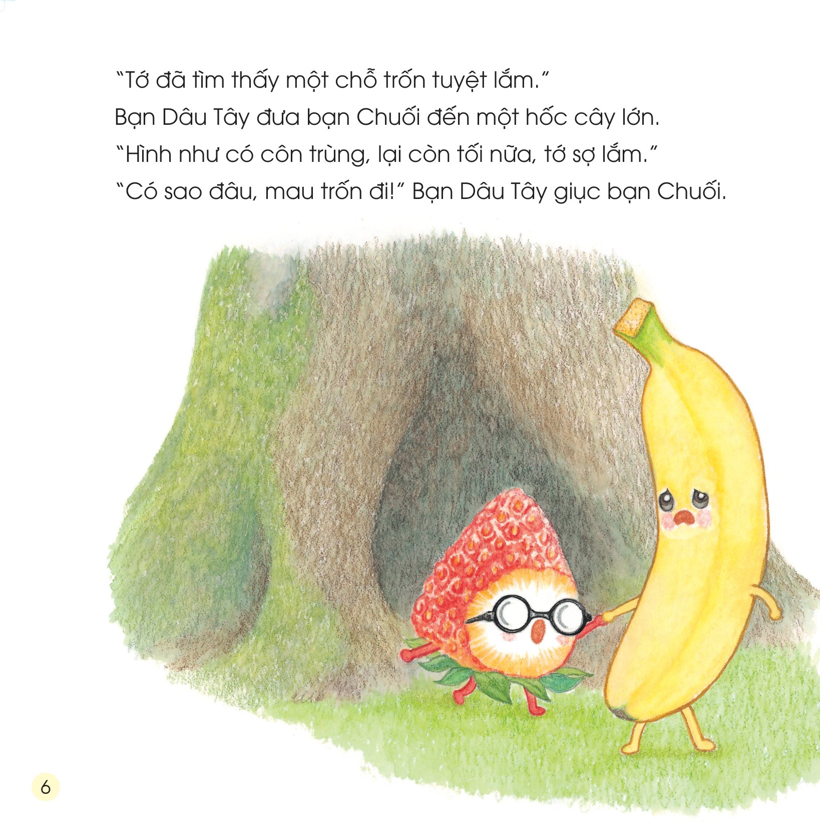sách ehon - sức mạnh của những người bạn trái cây - cùng bạn chuối tiêu diệt đàn ruồi - Ảnh 7