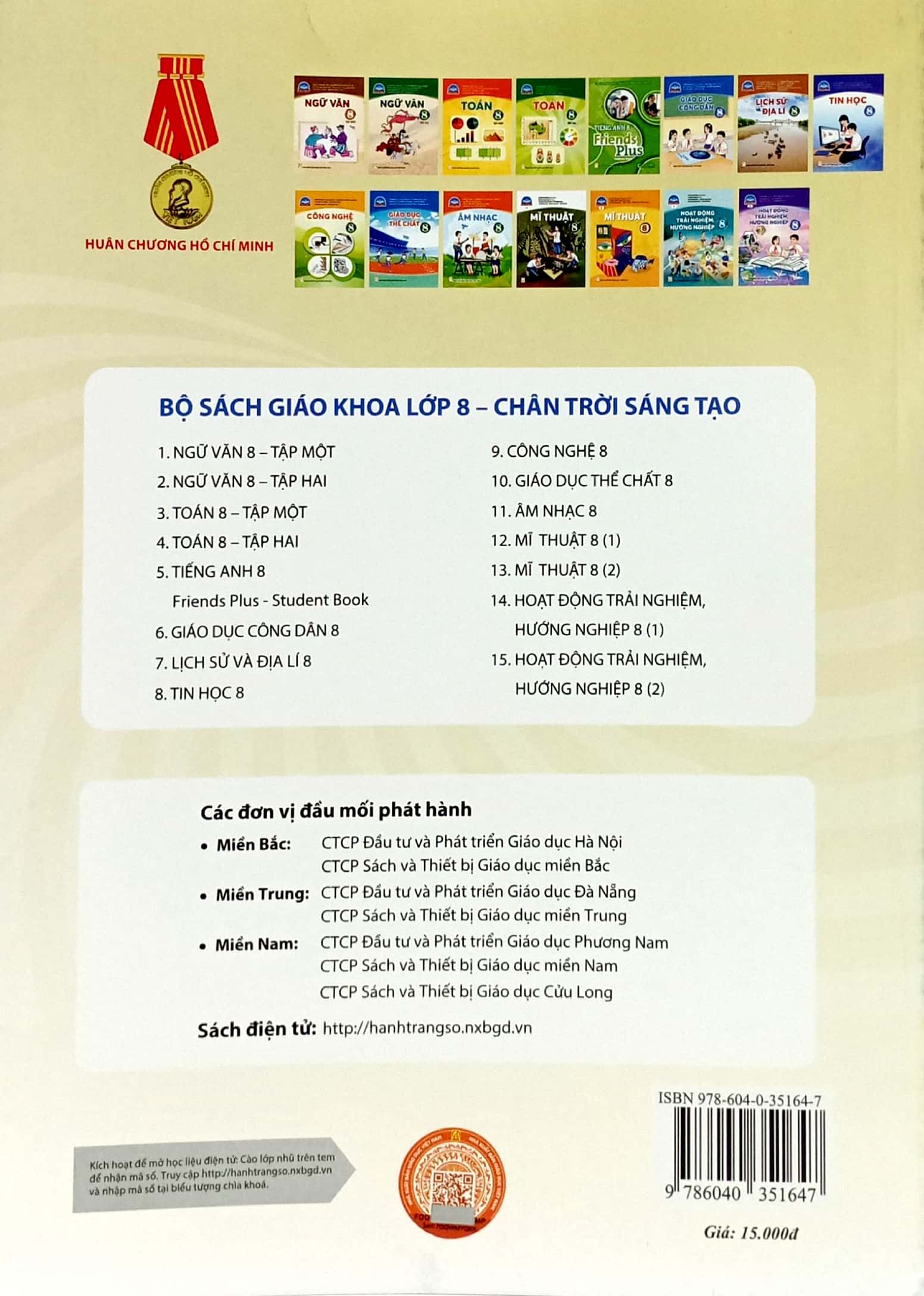 sách giáo khoa lớp 8 - chân trời sáng tạo - chương trình chuẩn (bài học + bài tập) - Ảnh 6