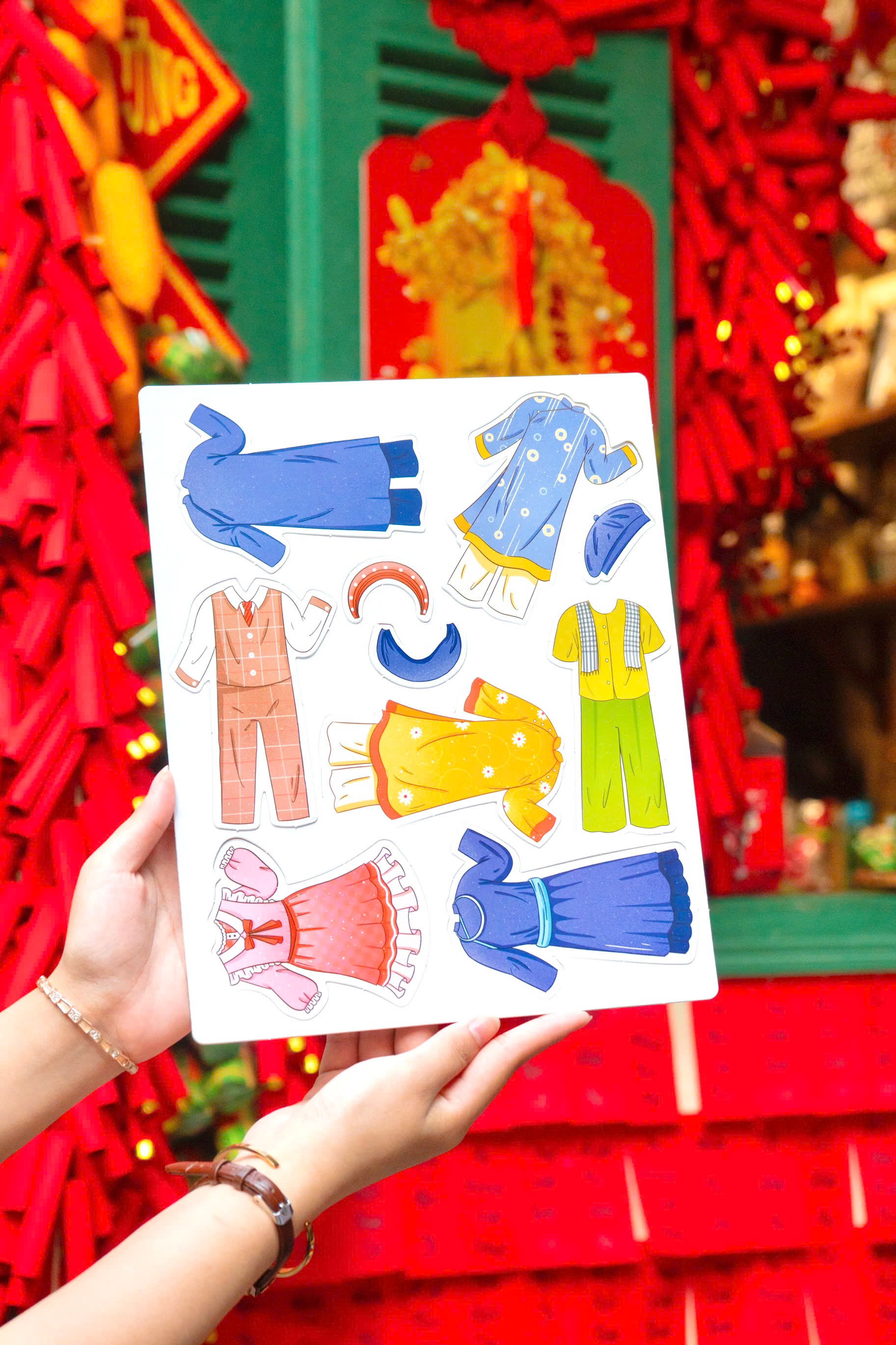 Sach Khong Lo Ve Tet - Em Di Cho Tet - Bia Cung - Ảnh 11