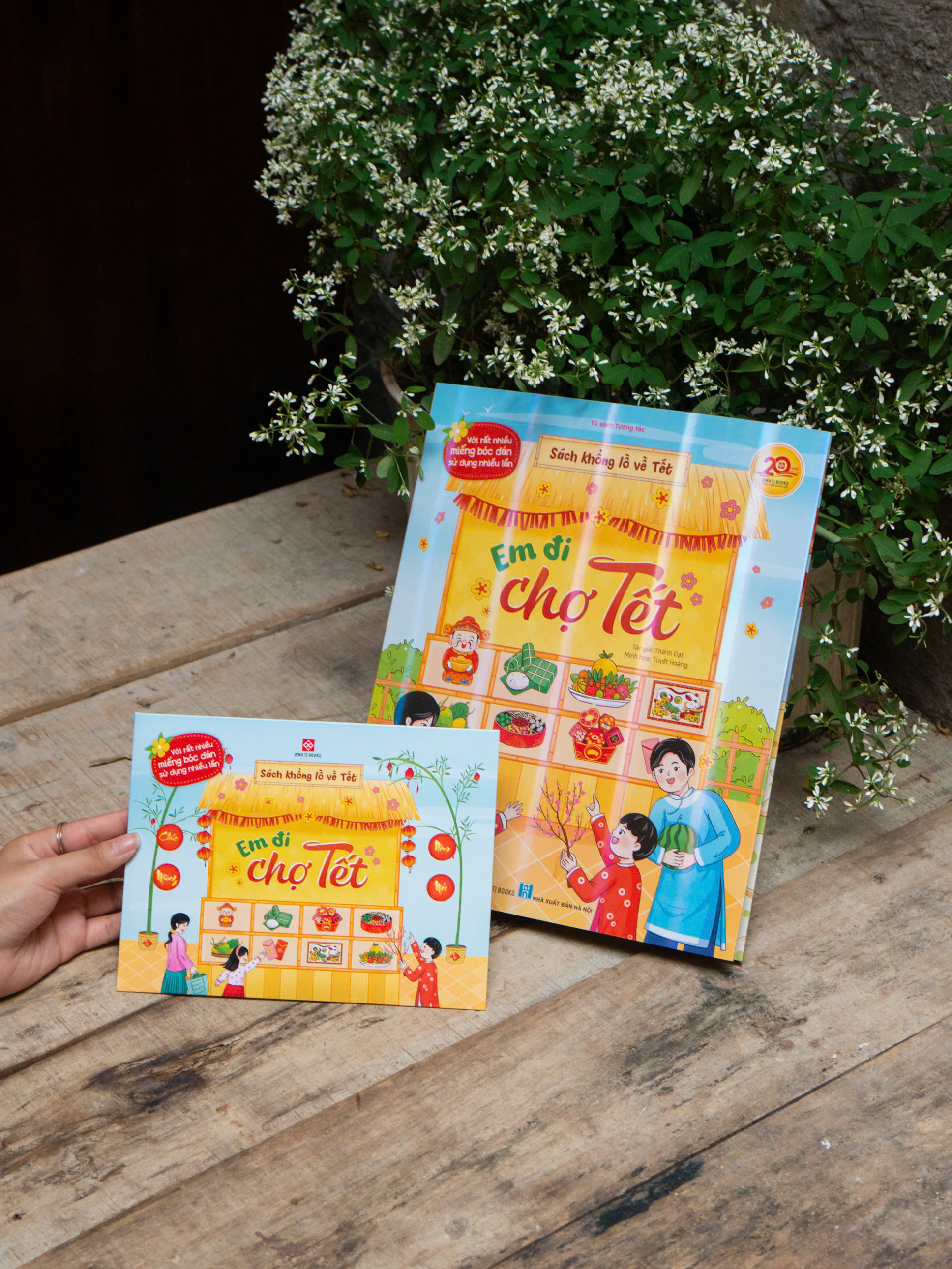 Sach Khong Lo Ve Tet - Em Di Cho Tet - Bia Cung - Ảnh 2