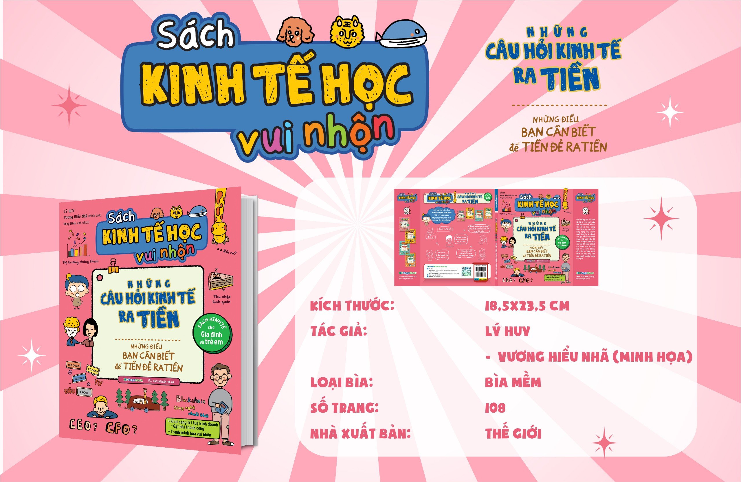 sách kinh tế học vui nhộn - những câu hỏi kinh tế ra tiền - những điều bạn cần biết để tiền đẻ ra tiền - Ảnh 8