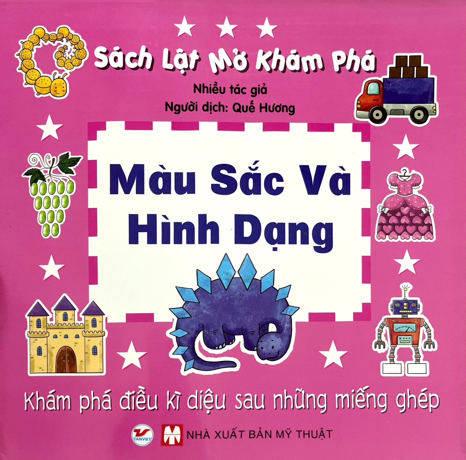 sách lật mở khám phá - màu sắc và hình dạng - Ảnh 2
