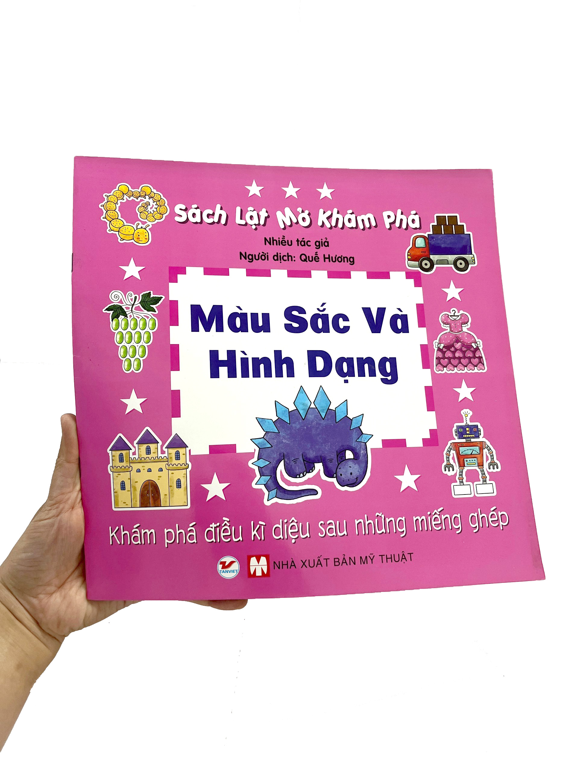 sách lật mở khám phá - màu sắc và hình dạng - Ảnh 7
