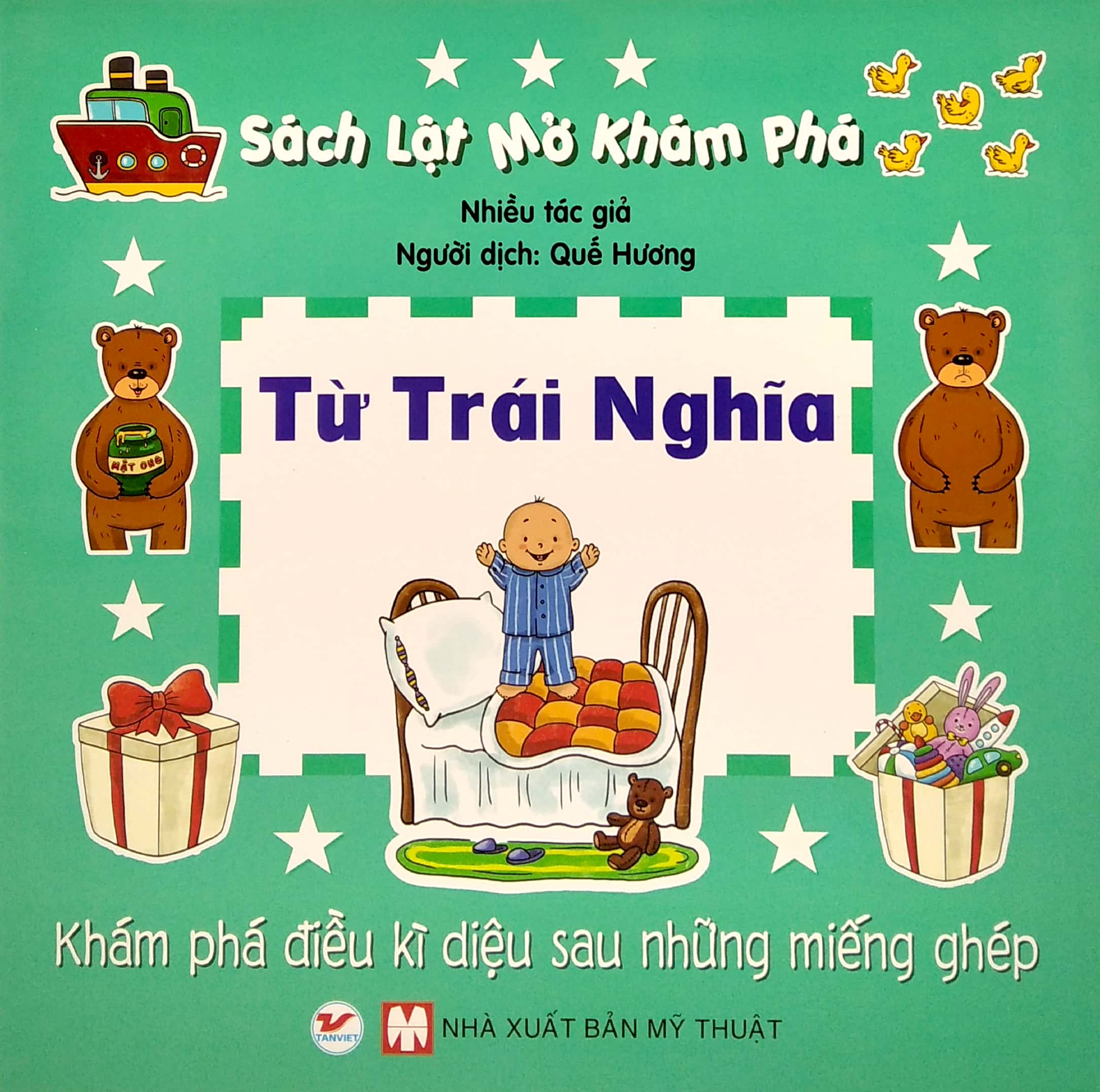 sách lật mở khám phá - từ trái nghĩa - Ảnh 2