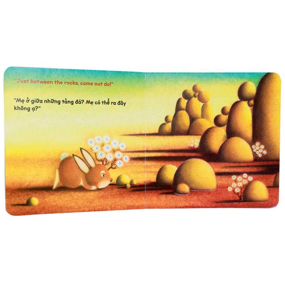 sách lật tương tác song ngữ 0-3 tuổi: mẹ đâu rồi? (tái bản 2021) - Ảnh 3