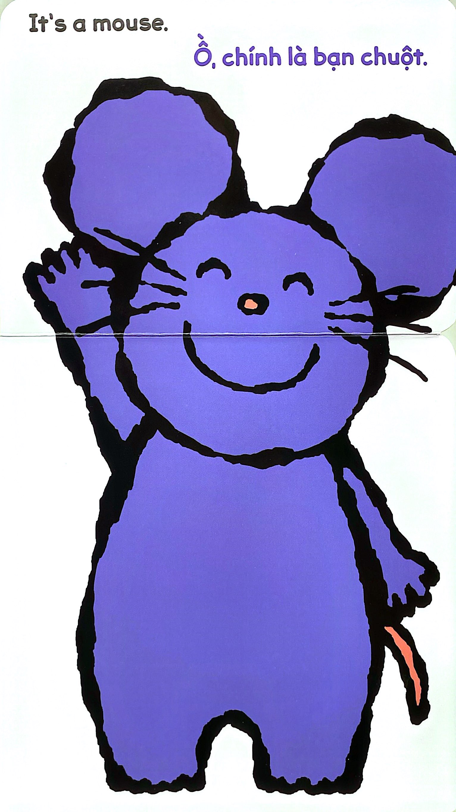 Sách Lật Tương Tác Song Ngữ 0-3 Tuổi - Mông Ai Đây? - Bìa Cứng - Ảnh 5