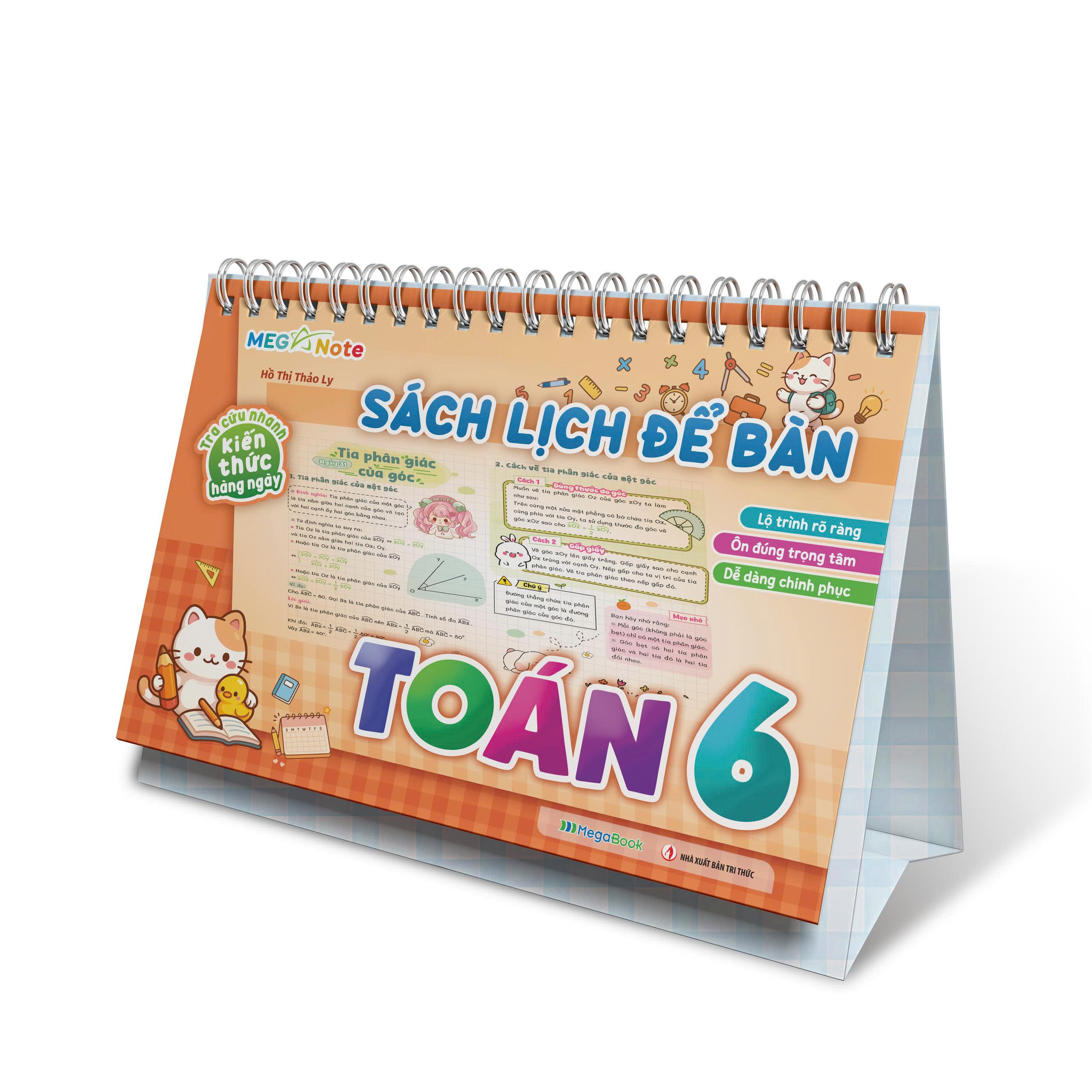 Sách Lịch Để Bàn - Tra Cứu Nhanh Kiến Thức Hàng Ngày - Toán 6 - Ảnh 2