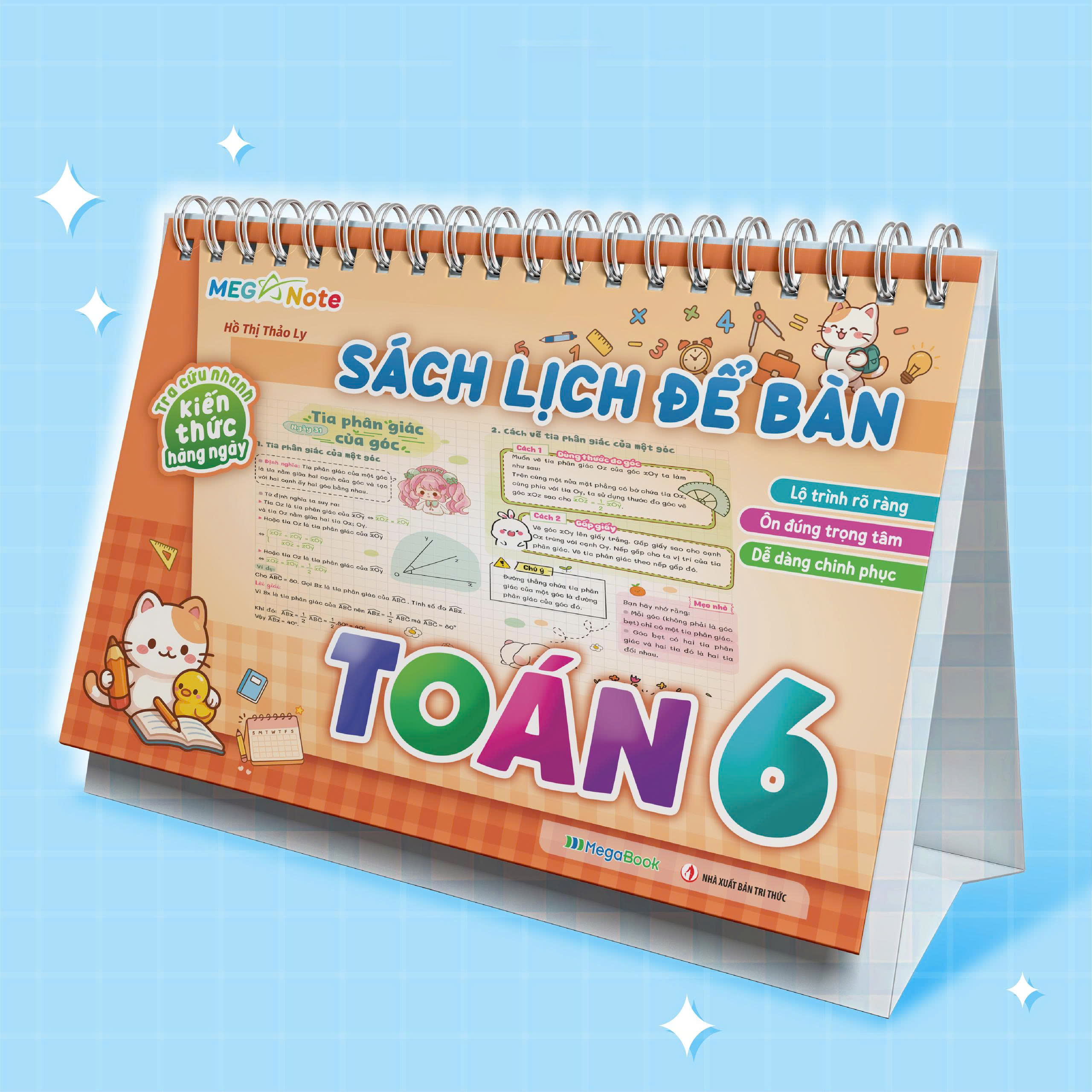 Sách Lịch Để Bàn - Tra Cứu Nhanh Kiến Thức Hàng Ngày - Toán 6 - Ảnh 3