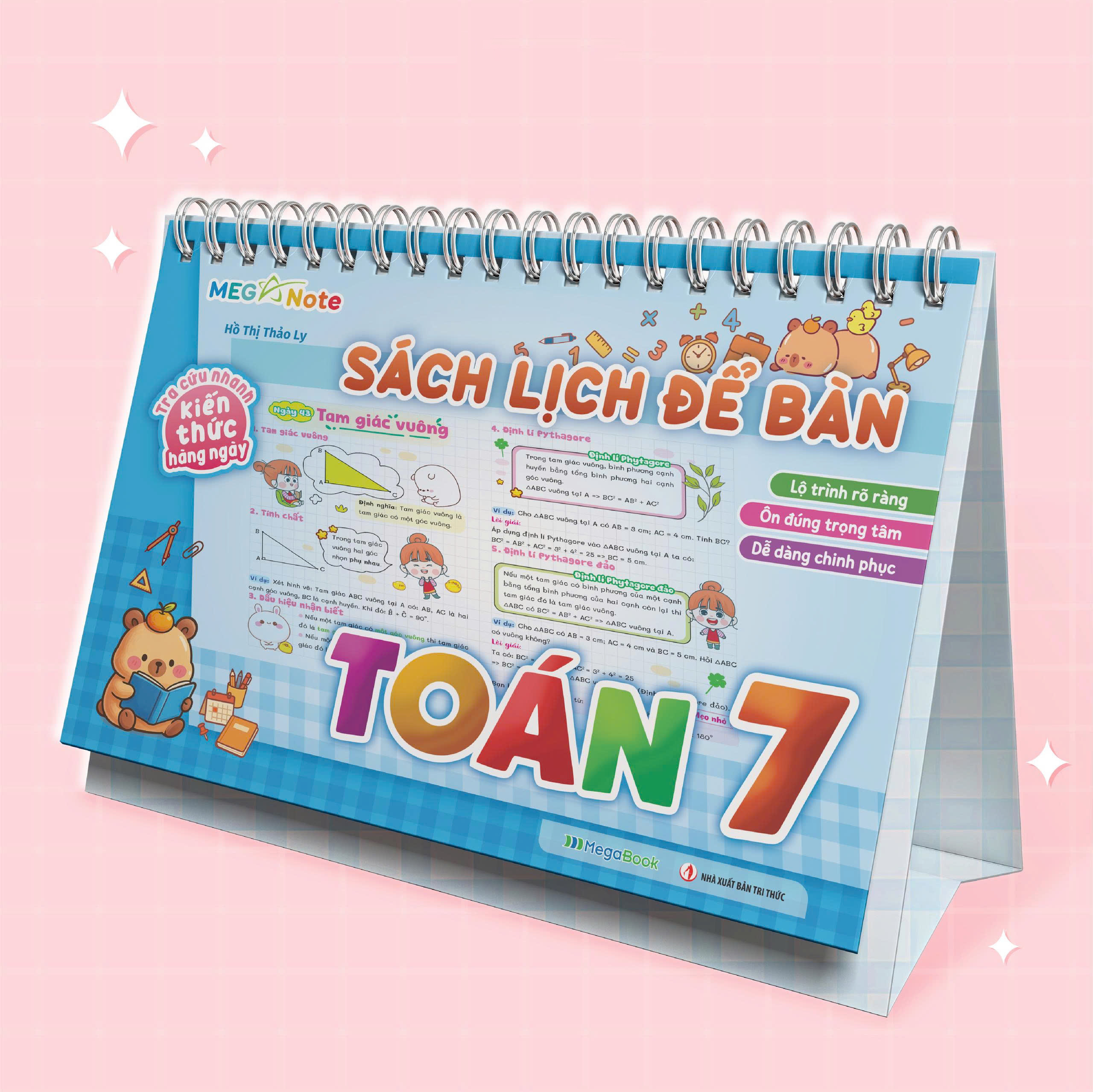 Sách Lịch Để Bàn - Tra Cứu Nhanh Kiến Thức Hàng Ngày - Toán 7 - Ảnh 3