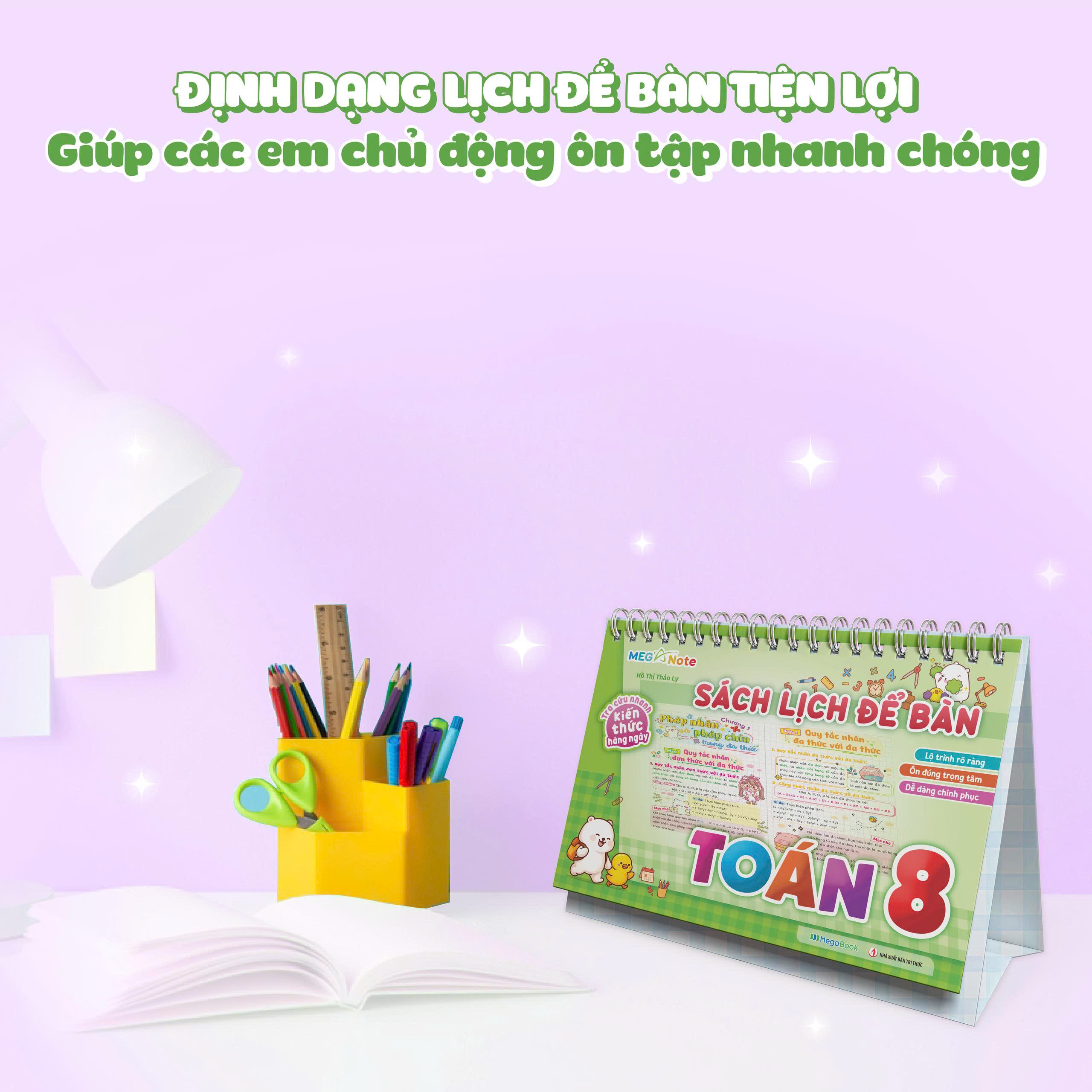 Sách Lịch Để Bàn - Tra Cứu Nhanh Kiến Thức Hàng Ngày - Toán 8 - Ảnh 5