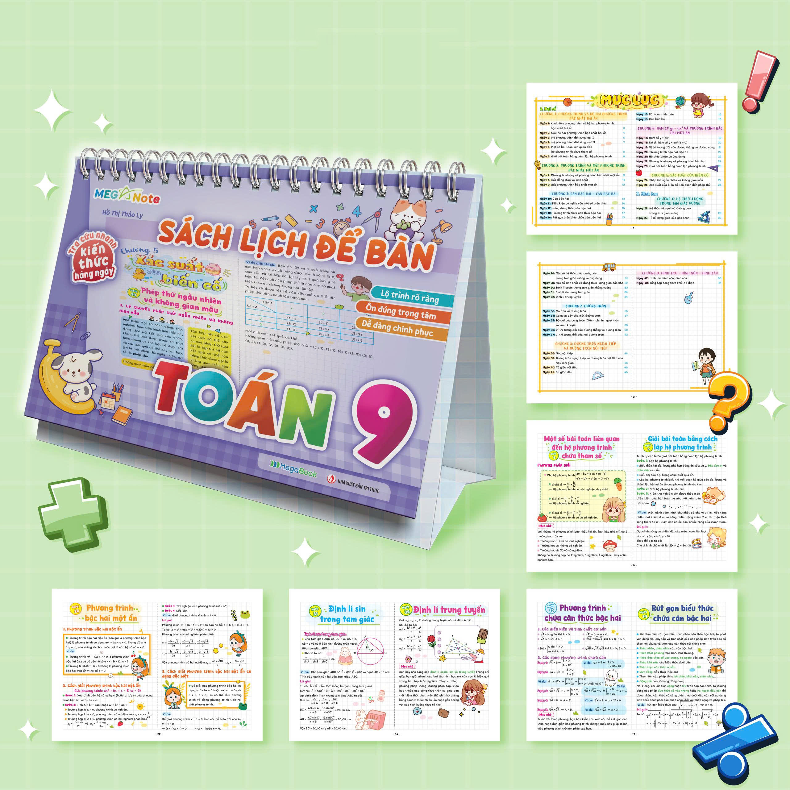 Sach Lich De Ban - Tra Cuu Nhanh Kien Thuc Hang Ngay - Toan 9 - Ảnh 4