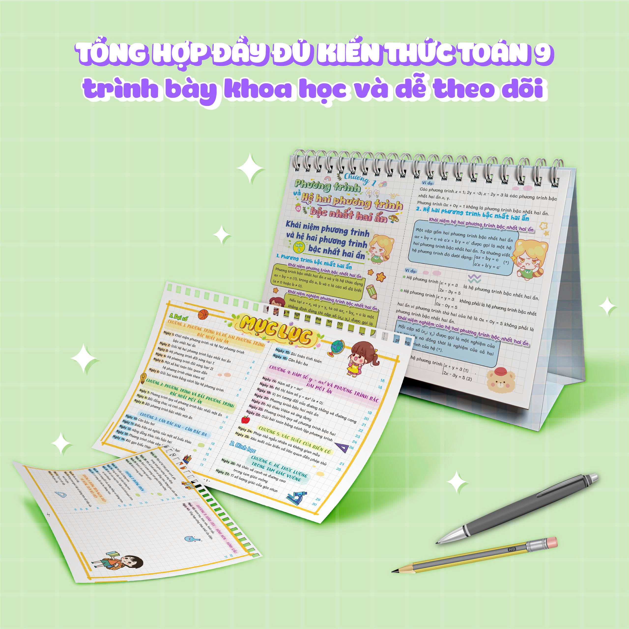 Sach Lich De Ban - Tra Cuu Nhanh Kien Thuc Hang Ngay - Toan 9 - Ảnh 7