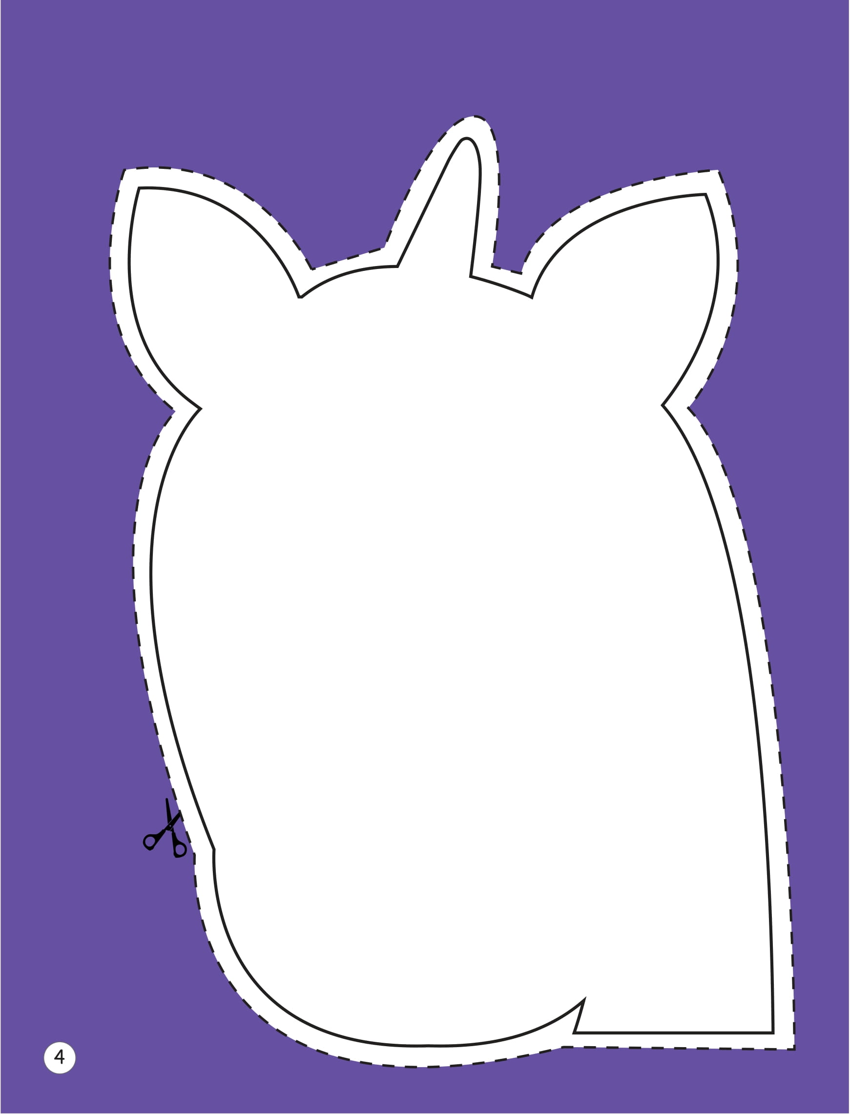 sách mặt nạ - cắt + tô màu ngựa một sừng - Ảnh 6