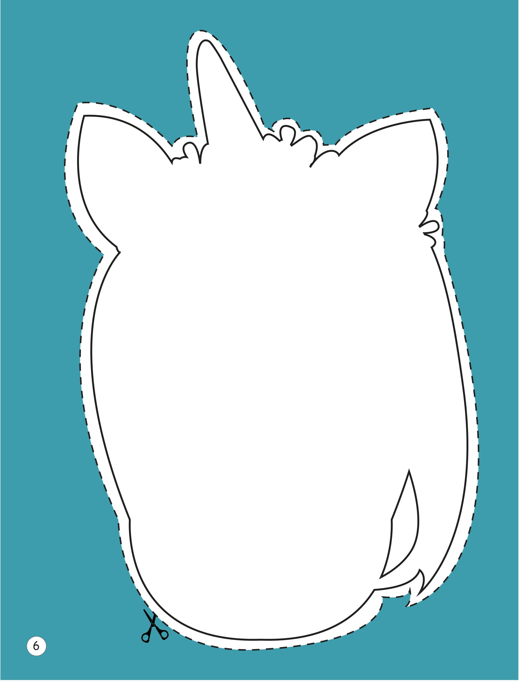 sách mặt nạ - cắt + tô màu ngựa một sừng - Ảnh 8