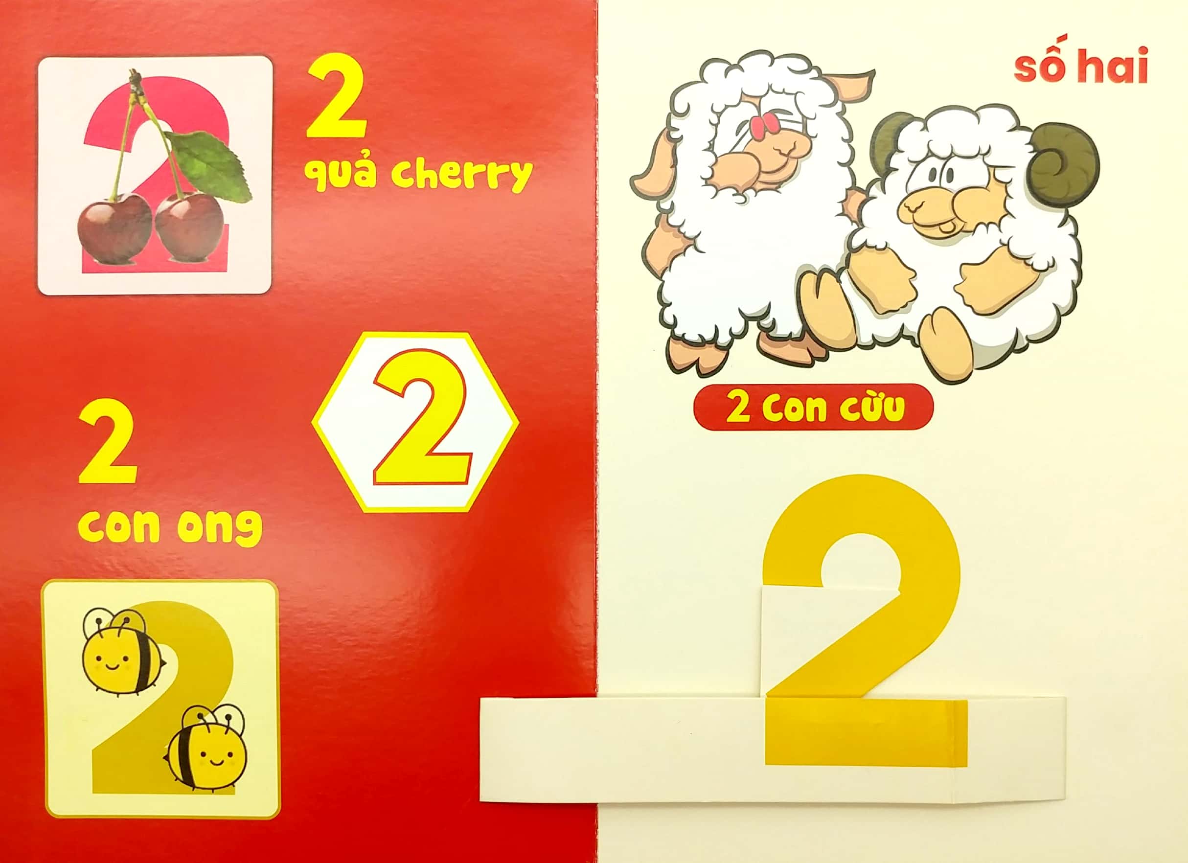 sách pop-up dựng hình - bé vui học số - Ảnh 3