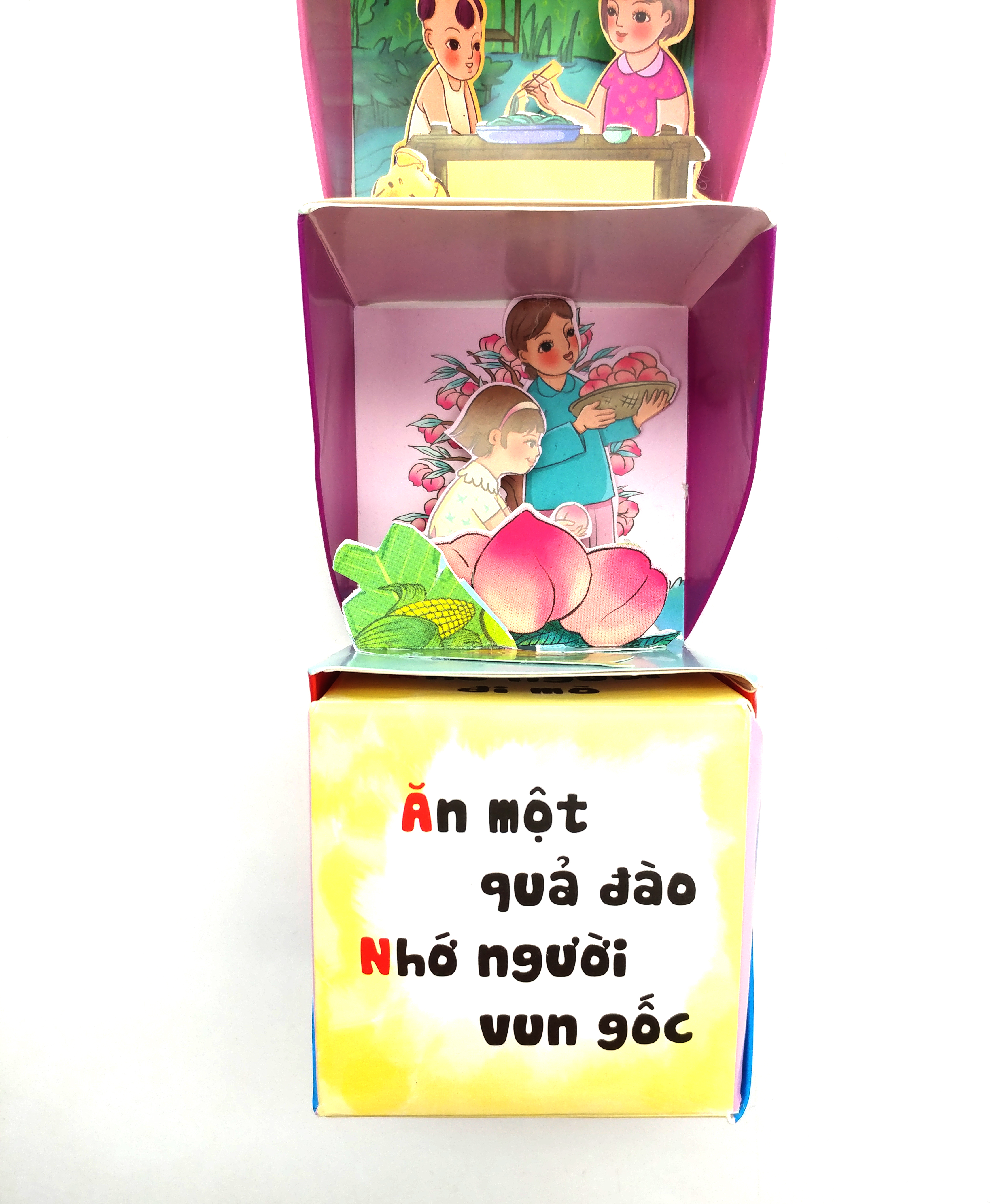 sách pop-up dựng hình - nhớ ơn - khúc đồng giao về chủ đề tình cảm - Ảnh 10