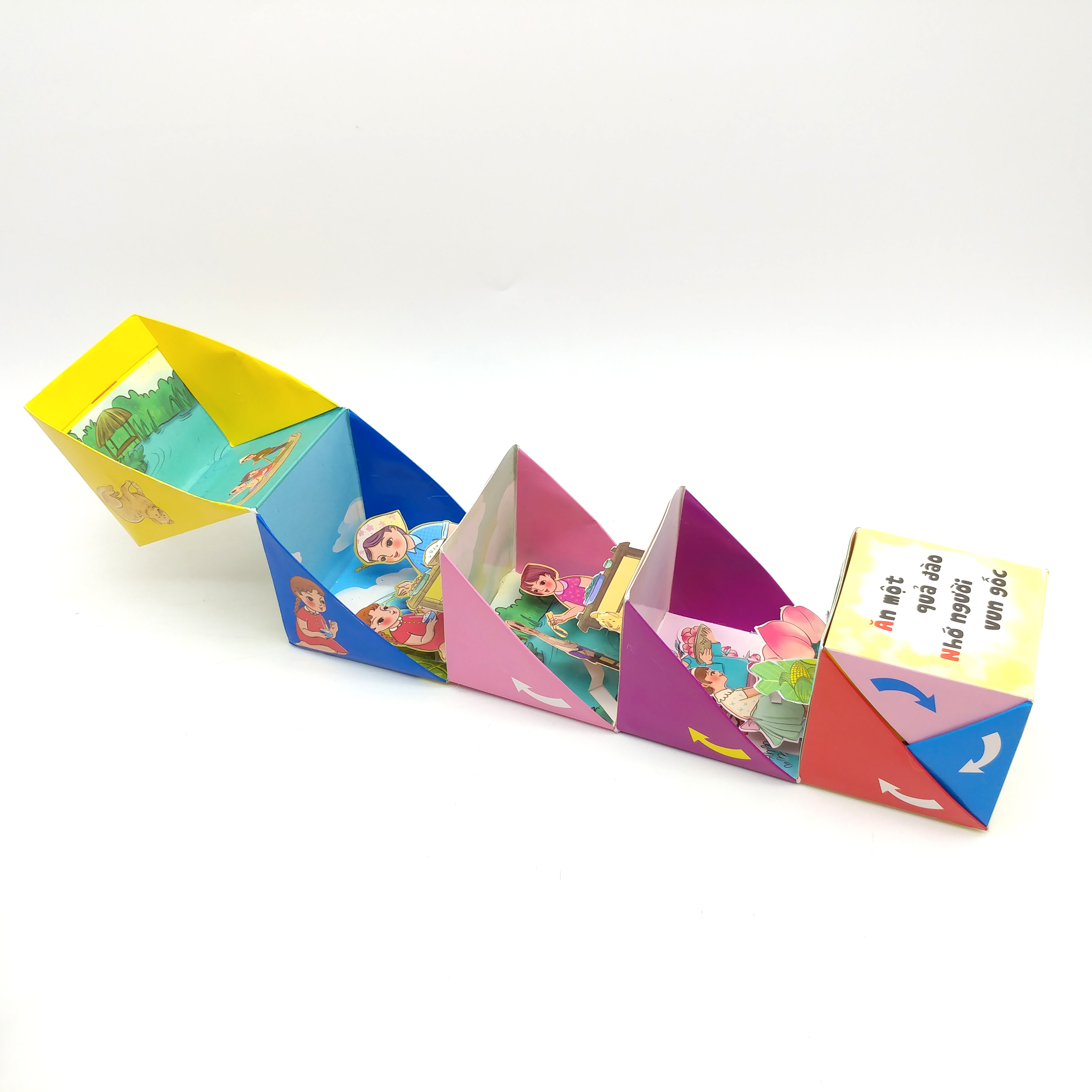sách pop-up dựng hình - nhớ ơn - khúc đồng giao về chủ đề tình cảm - Ảnh 11