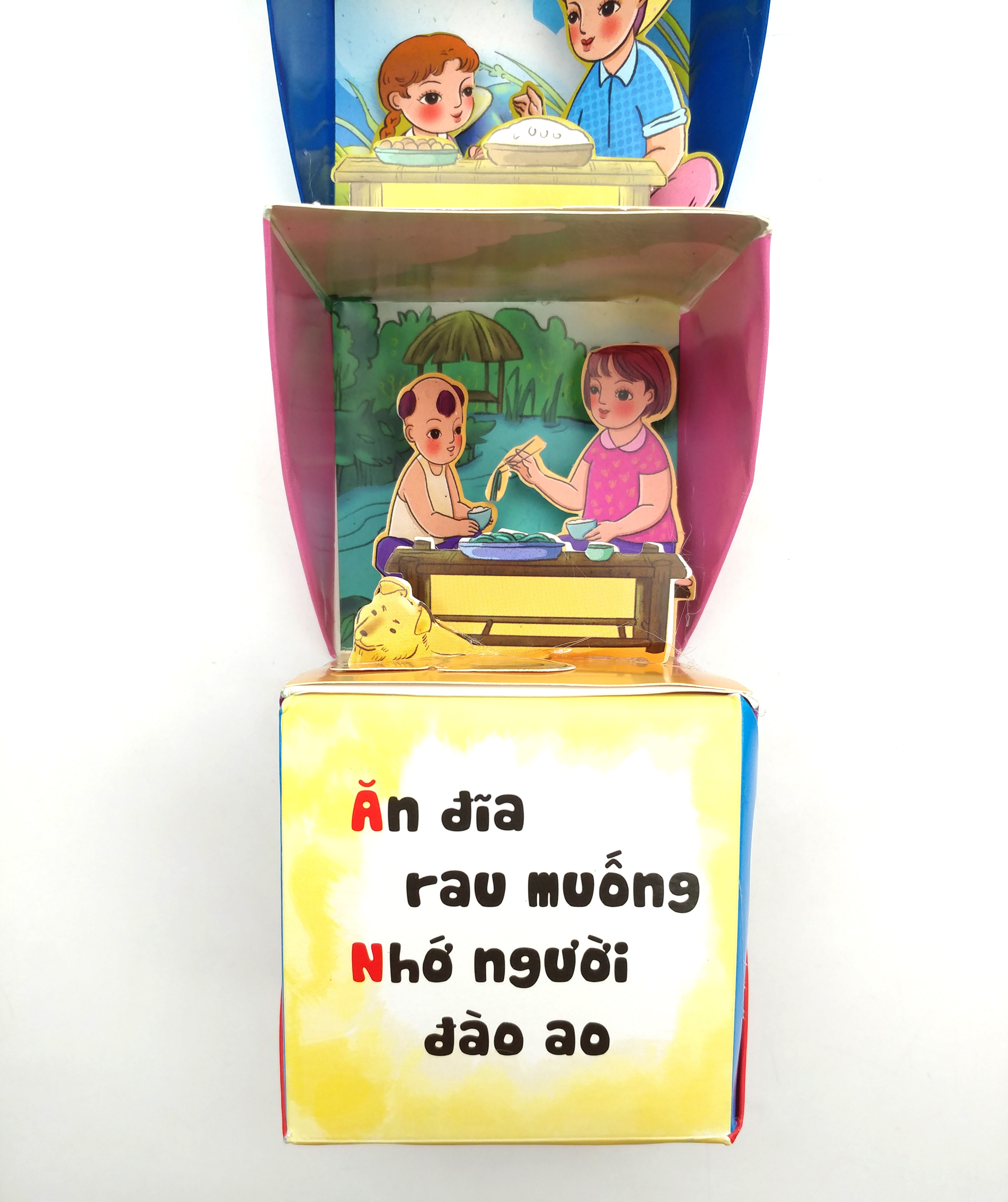 sách pop-up dựng hình - nhớ ơn - khúc đồng giao về chủ đề tình cảm - Ảnh 7