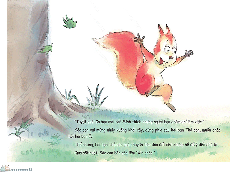 sách song ngữ bồi dưỡng tâm lý, trí tuệ cho trẻ - chúng mình là bạn nhé, được không nào? - Ảnh 12