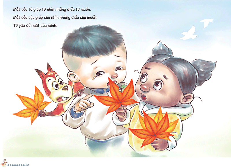 sách song ngữ bồi dưỡng tâm lý, trí tuệ cho trẻ - khác biệt thì đã sao, chúng ta vẫn là bạn tốt! - Ảnh 9