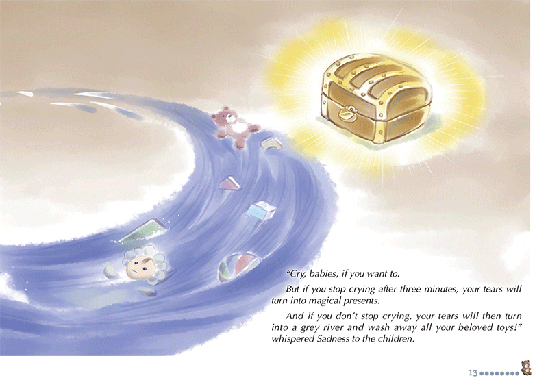 sách song ngữ bồi dưỡng tâm lý, trí tuệ cho trẻ - nỗi buồn ơi, tạm biệt nhé! - Ảnh 10