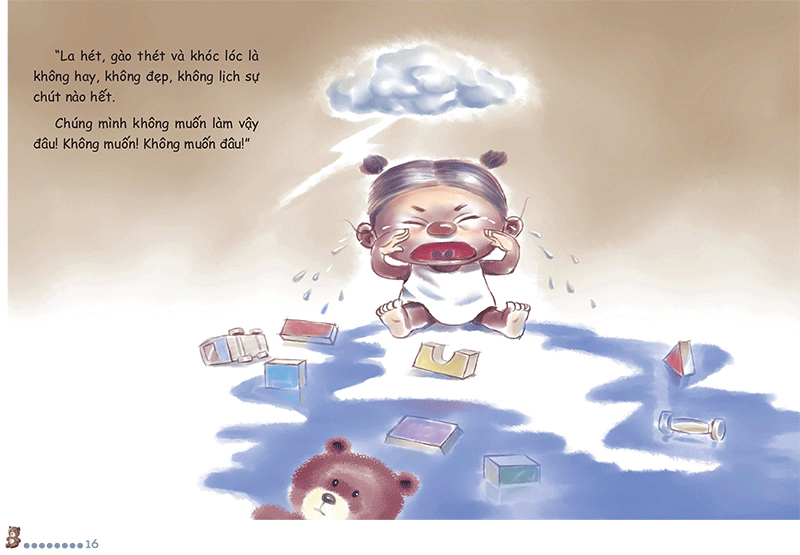sách song ngữ bồi dưỡng tâm lý, trí tuệ cho trẻ - nỗi buồn ơi, tạm biệt nhé! - Ảnh 12