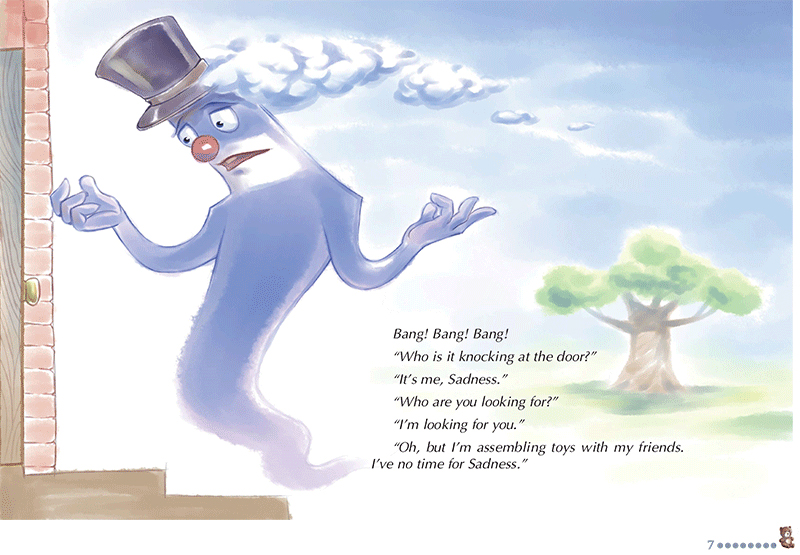 sách song ngữ bồi dưỡng tâm lý, trí tuệ cho trẻ - nỗi buồn ơi, tạm biệt nhé! - Ảnh 4