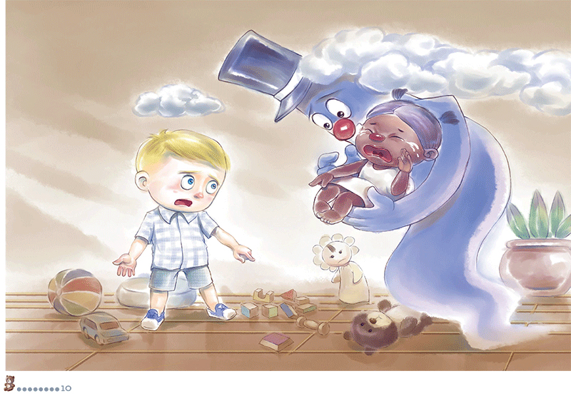 sách song ngữ bồi dưỡng tâm lý, trí tuệ cho trẻ - nỗi buồn ơi, tạm biệt nhé! - Ảnh 7