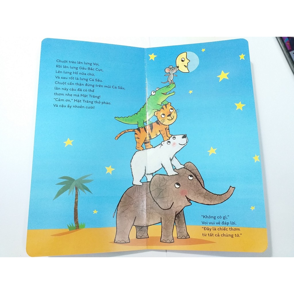 sách tập kể chuyện cho trẻ - mặt trăng đang buồn - Ảnh 6