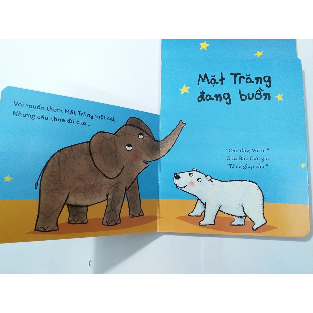 sách tập kể chuyện cho trẻ - mặt trăng đang buồn - Ảnh 7