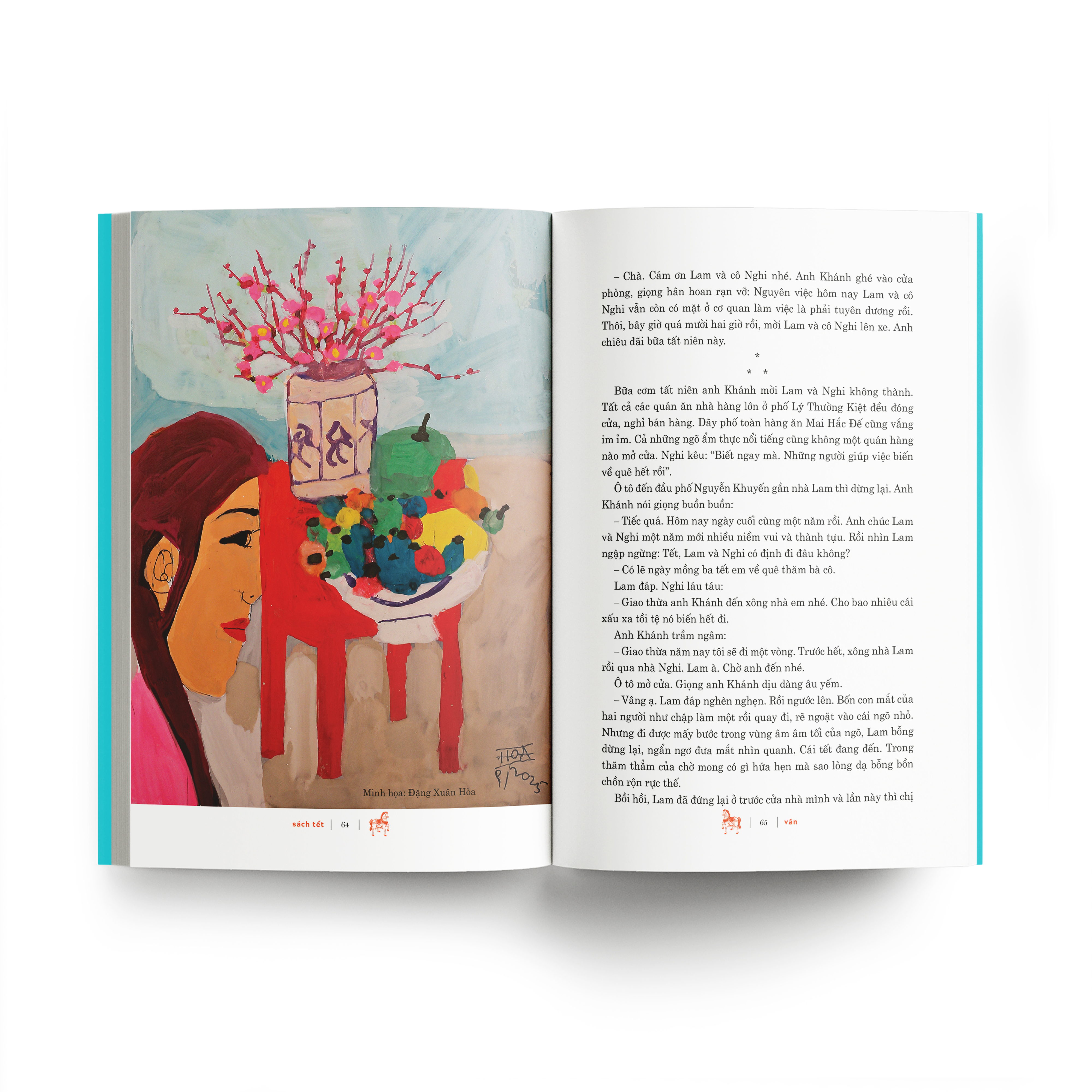 Sách Tết Bính Ngọ 2026 - Hợp Tuyển Văn Thơ Nhạc Hoạ Chủ Đề Mùa Xuân Và Ngày Tết - Ấn Bản Giới Hạn - Bìa Cứng - Tặng Kèm Hộp Sơn Mài + Tranh Sơn Mài - Ảnh 8
