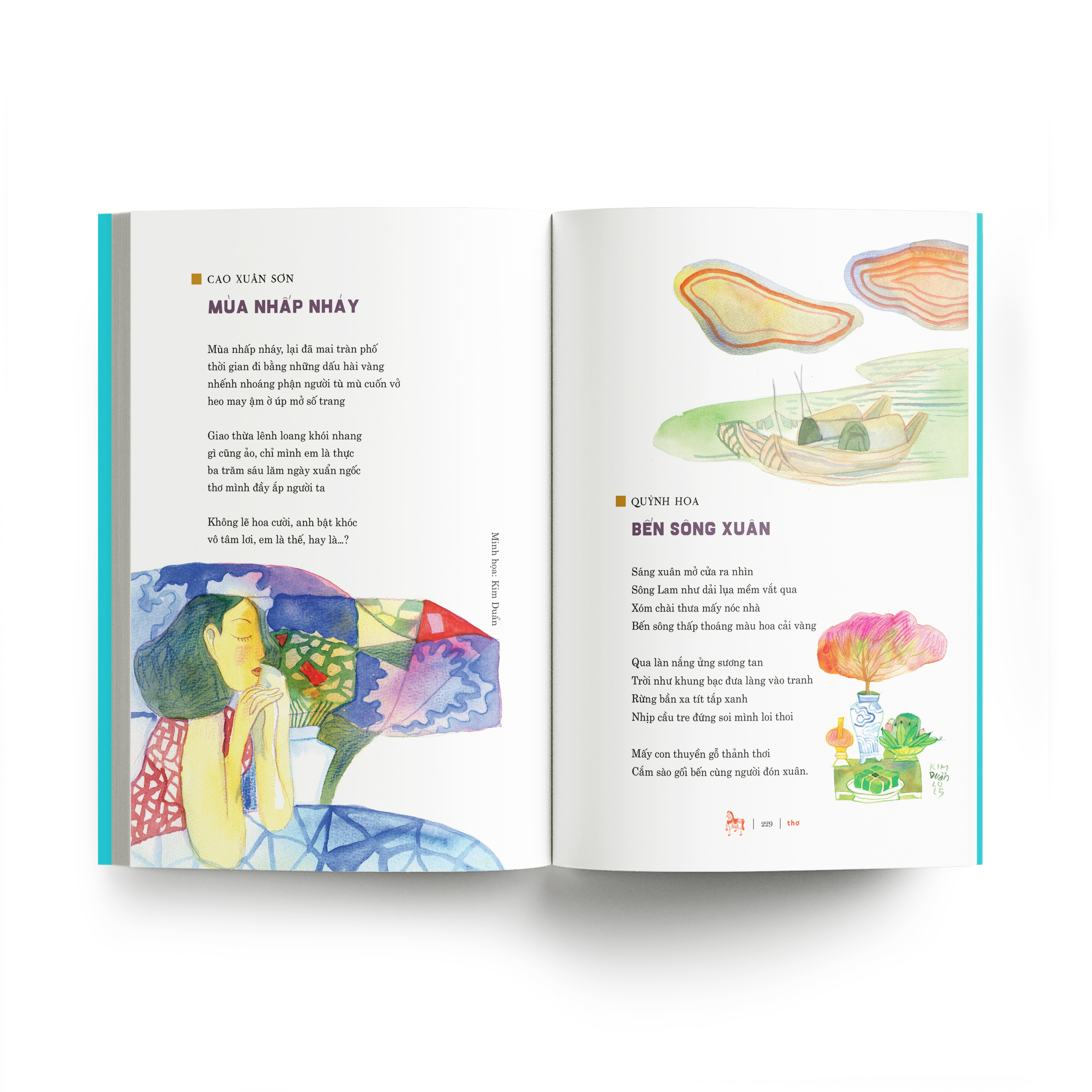 Sách Tết Bính Ngọ 2026 - Hợp Tuyển Văn Thơ Nhạc Hoạ Chủ Đề Mùa Xuân Và Ngày Tết - Tặng Kèm Postcard - Ảnh 9