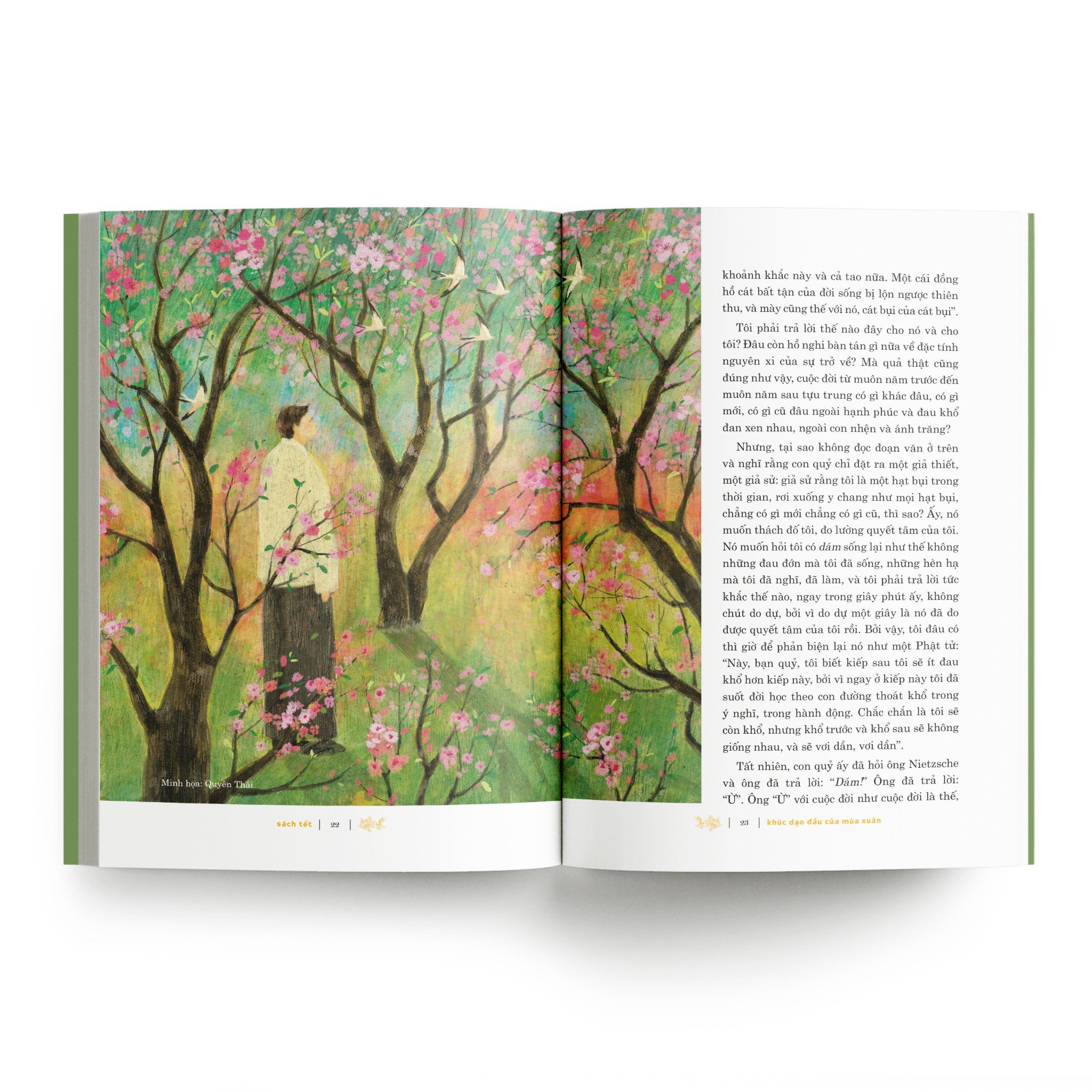 sách tết giáp thìn 2024 - hợp tuyển văn thơ nhạc hoạ chủ đề mùa xuân và ngày tết - Ảnh 5