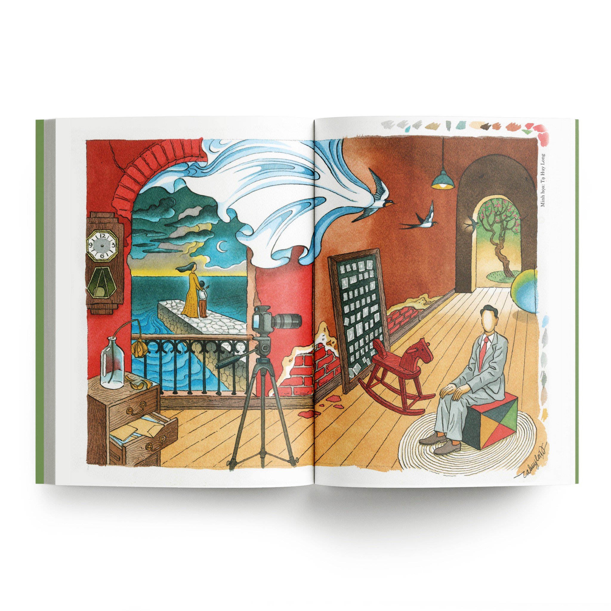 sách tết giáp thìn 2024 - hợp tuyển văn thơ nhạc hoạ chủ đề mùa xuân và ngày tết - Ảnh 6