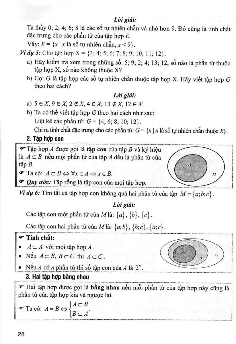 sách tham khảo toán 10 - quyển 1 (biên soạn theo chương trình giáo dục phổ thông mới - dùng chung cho các bộ sgk hiện hành) - Ảnh 12