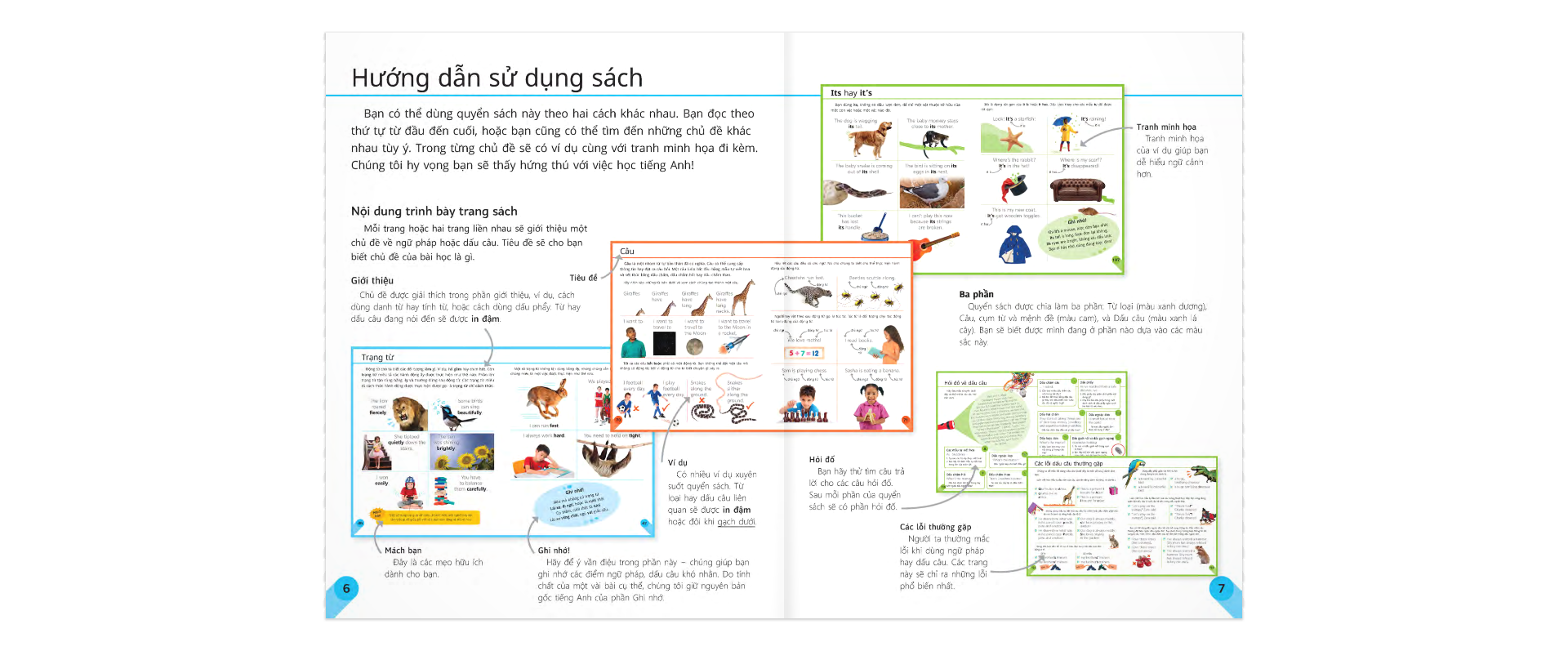 sách tham khảo trực quan về ngữ pháp và dấu câu - Ảnh 4