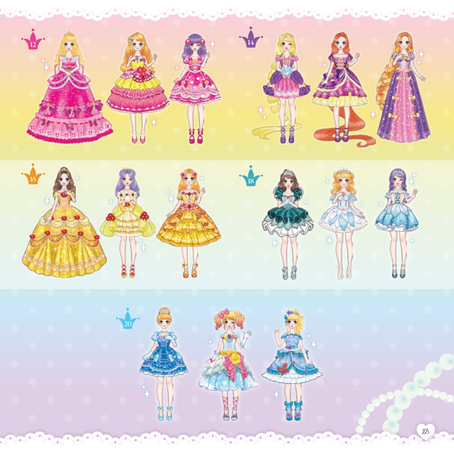 sách thời trang - công chúa cổ tích - Ảnh 10