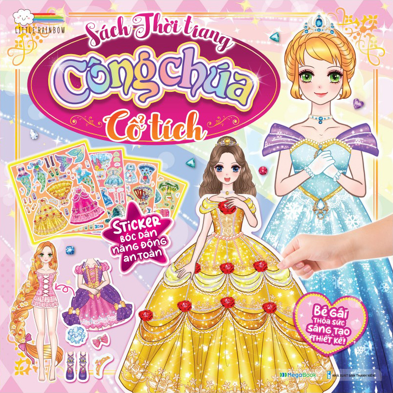 sách thời trang - công chúa cổ tích - Ảnh 2