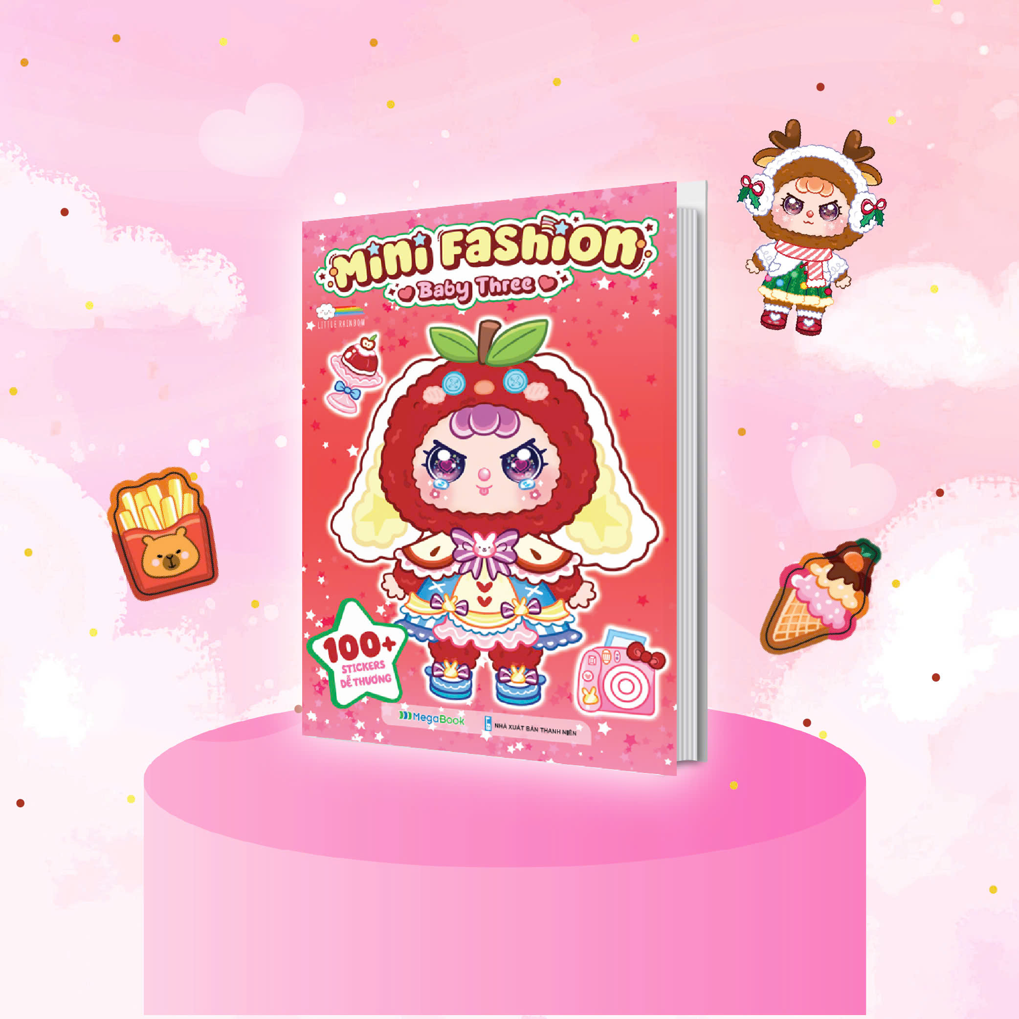 Sach to mau Baby Three - Mini Fashion - Ảnh 3
